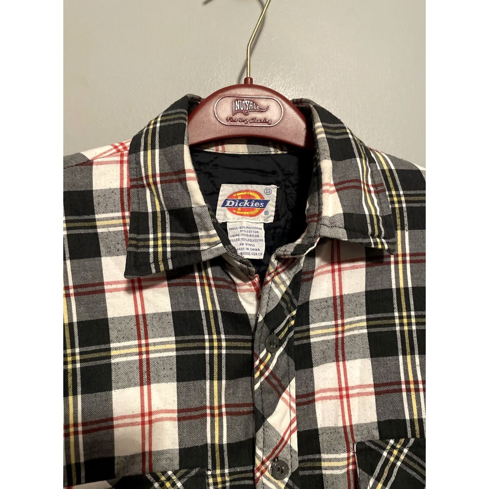 Dickies Dickies Plaid Quilted Flannel Button Up Insulated Mens Small (C299) Size US S / EU 44-46 / 1 - 2 Thumbnail