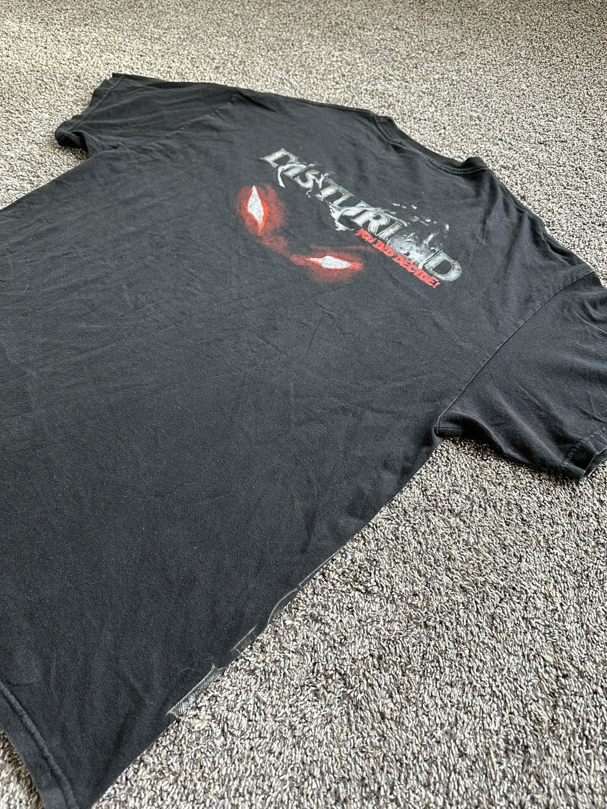 Giant Vintage Disturbed band tee Size US XXL / EU 58 / 5 - 4 Thumbnail