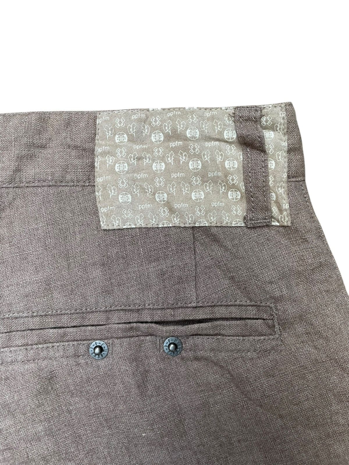 PPFM 2000s PPFM - Napoleon Pants Open Flap Button Short Size US 32 / EU 48 - 5 Thumbnail