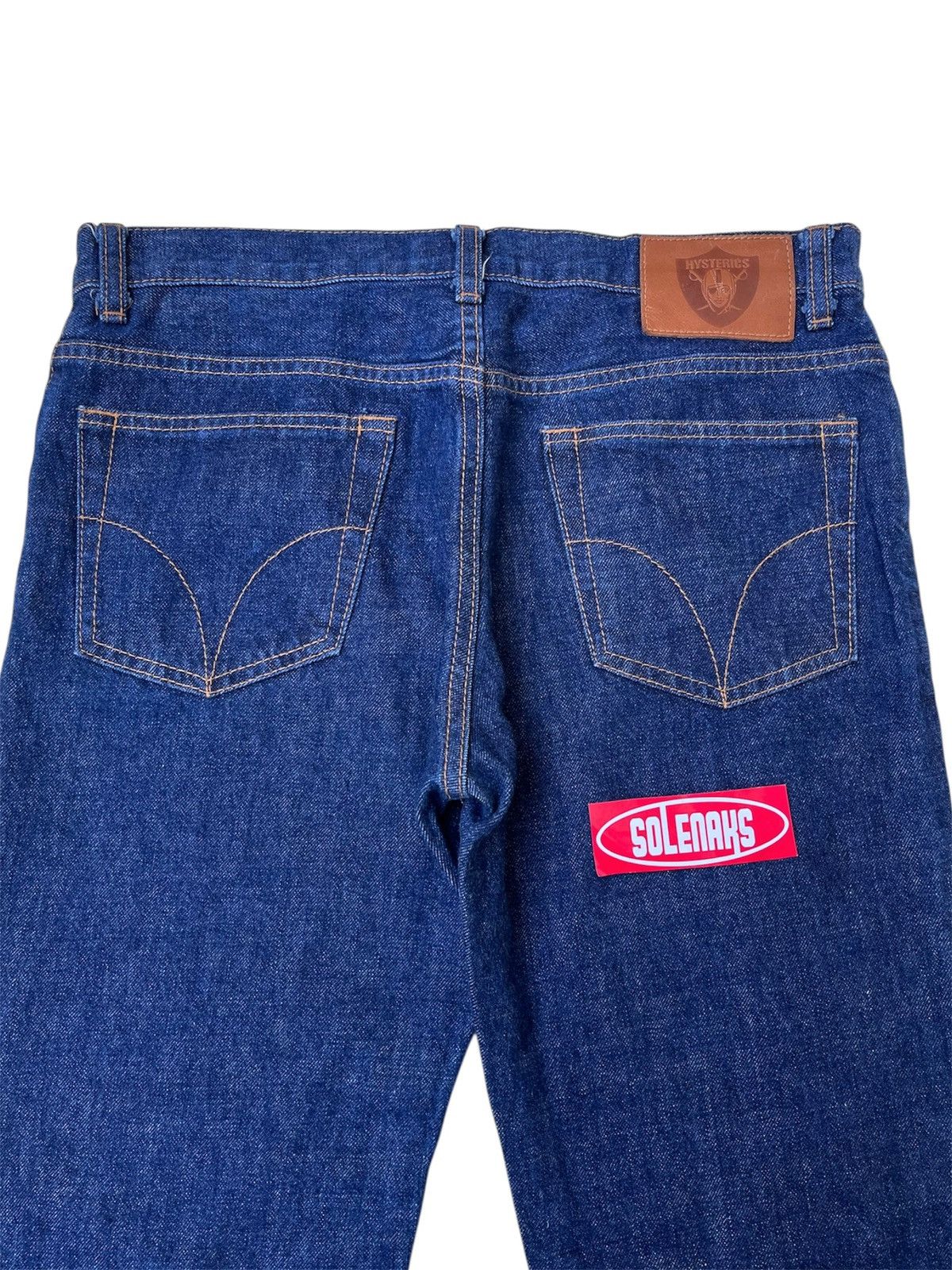 Hysteric Glamour Vintage Y2K Hysterics Raiders logo jeans Size US 32 / EU 48 - 3 Thumbnail