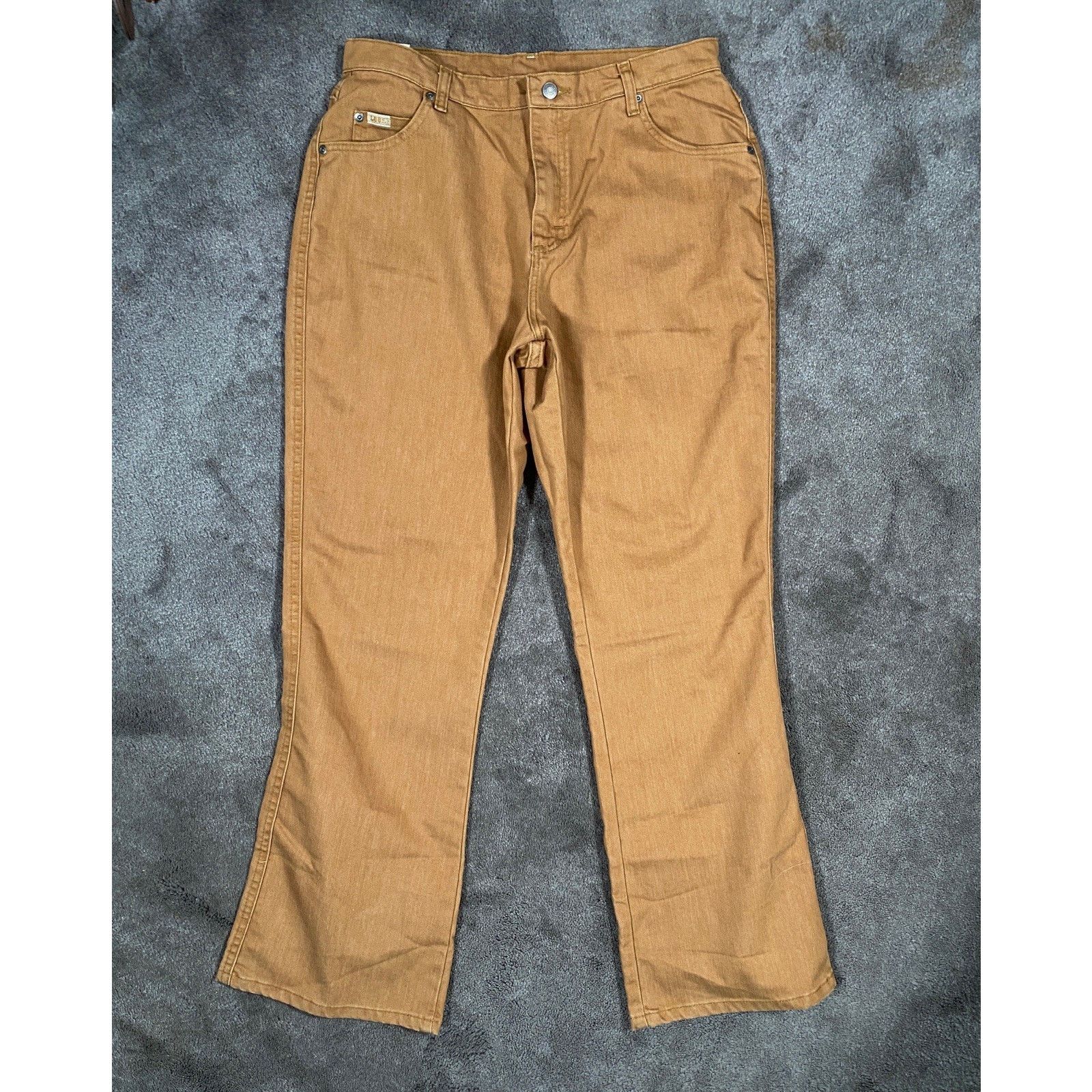 Lee Lee Vintage Women’s Size 16 M Relaxed Boot Cut Stretch Jeans Size 32" / US 10 / IT 46 - 1 Thumbnail