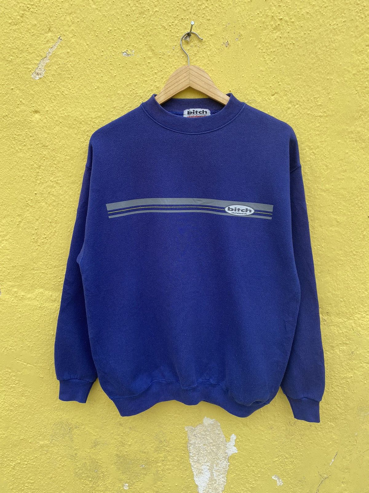 Vintage Vintage Bitch Skateboard sweatshirt Size US M / EU 48-50 / 2 - 3 Thumbnail