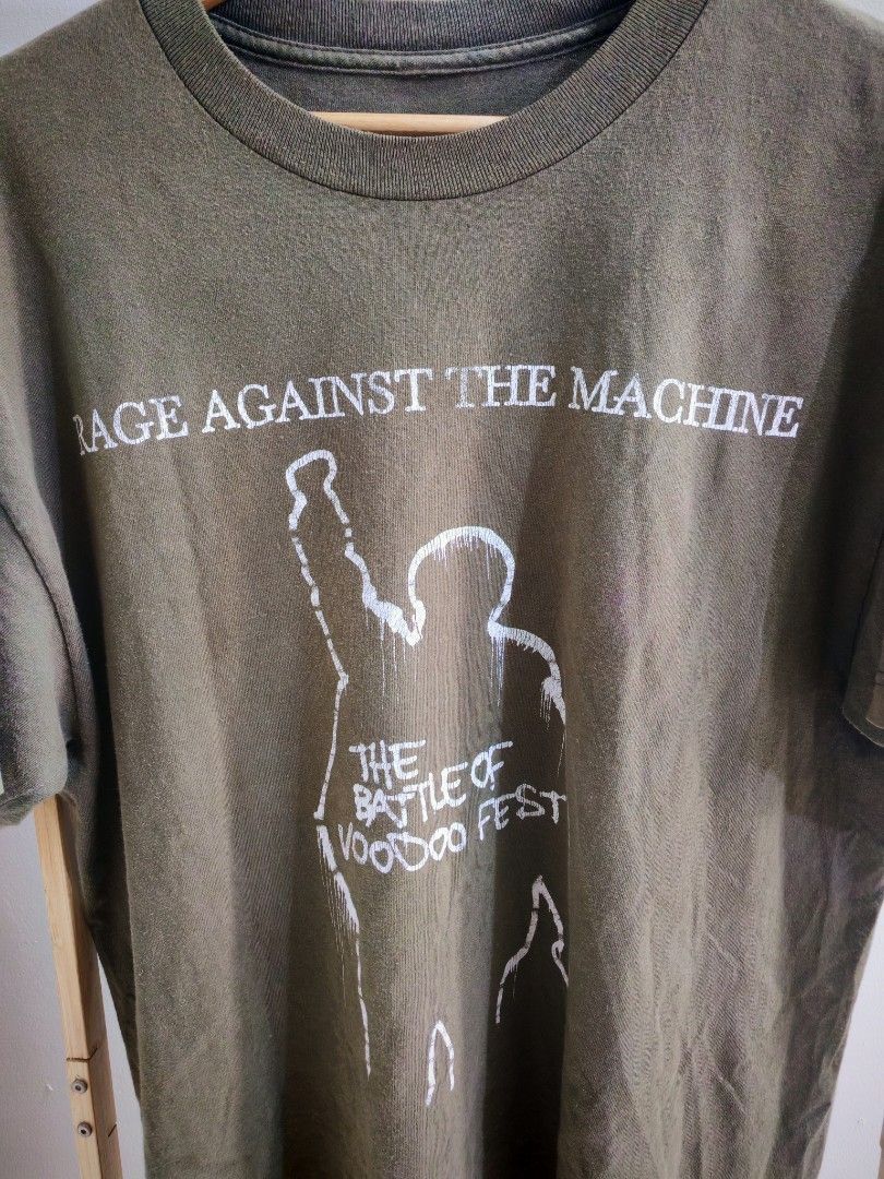 Vintage Y2K Rage Against The Machine Battle of Voodoo Fest Shirt Size US L / EU 52-54 / 3 - 2 Thumbnail