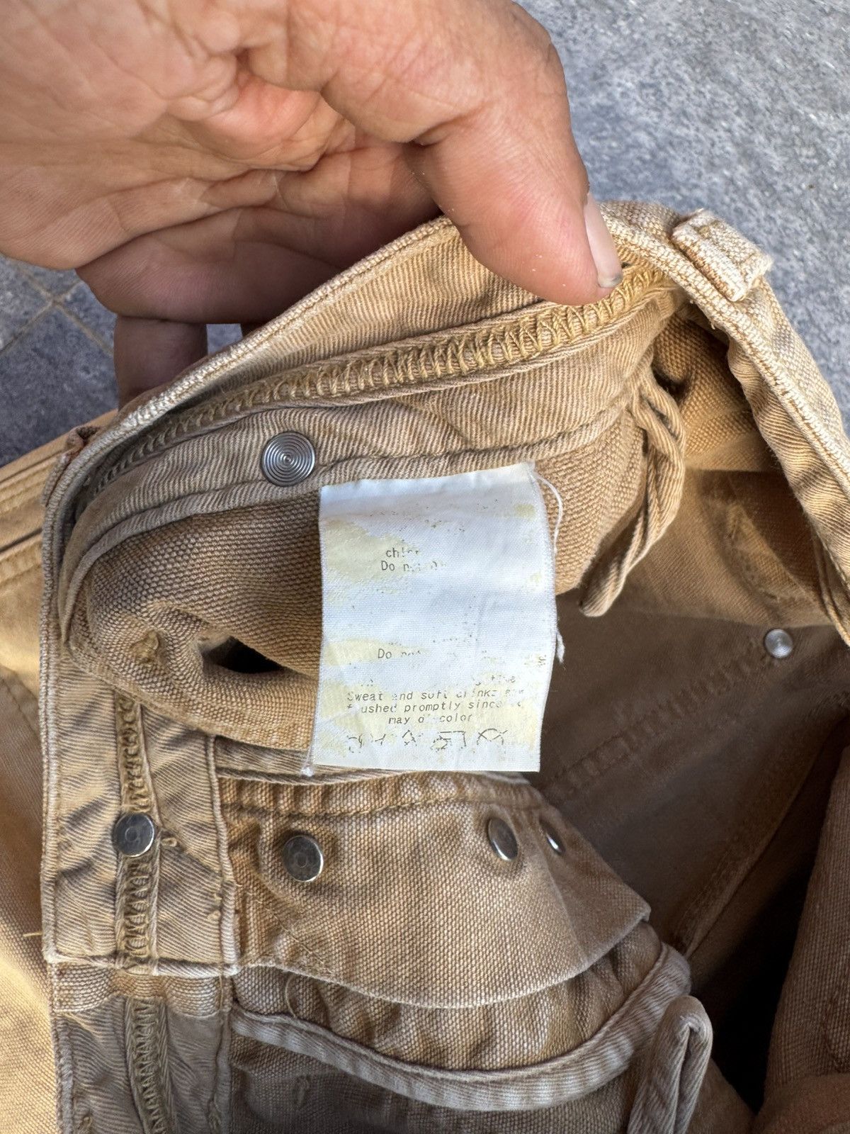 Japanese Brand Vintage 90's Raw-Tex United Arrows Japan Denim Workwear Size US 31 - 6 Thumbnail