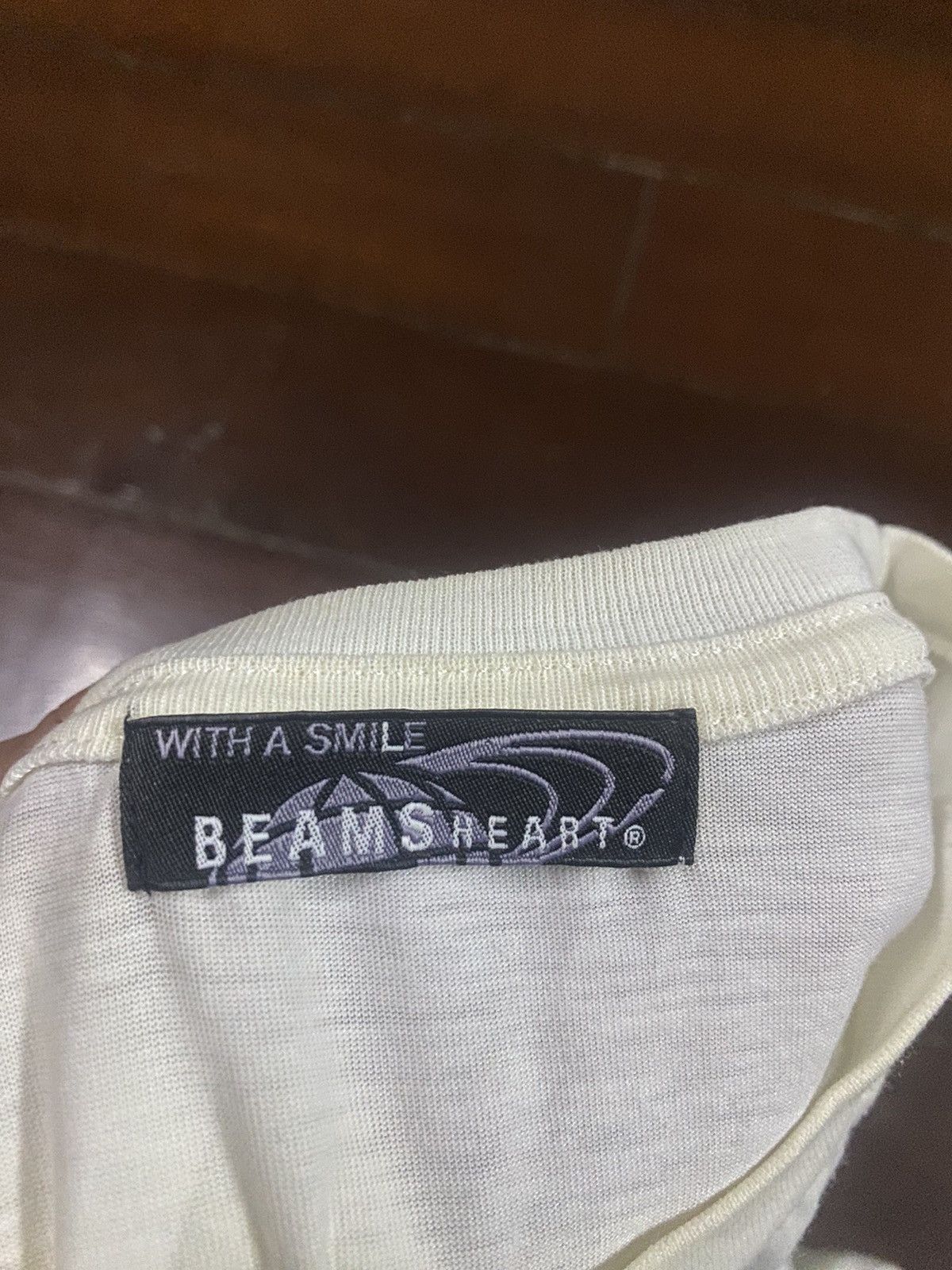 Beams Plus × Japanese Brand Rare Beams heart sunny place peaceful japanes brand Tee Size US M / EU 48-50 / 2 - 10 Thumbnail