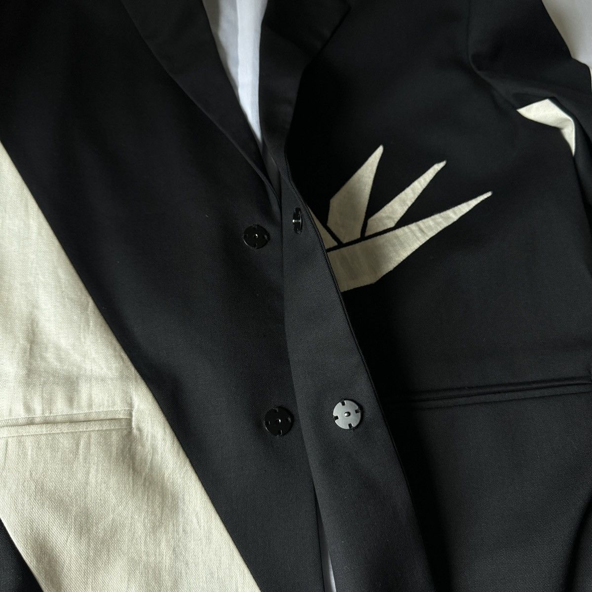 Other Shiatzy Chen dual tone blazer Size 50R - 7 Thumbnail
