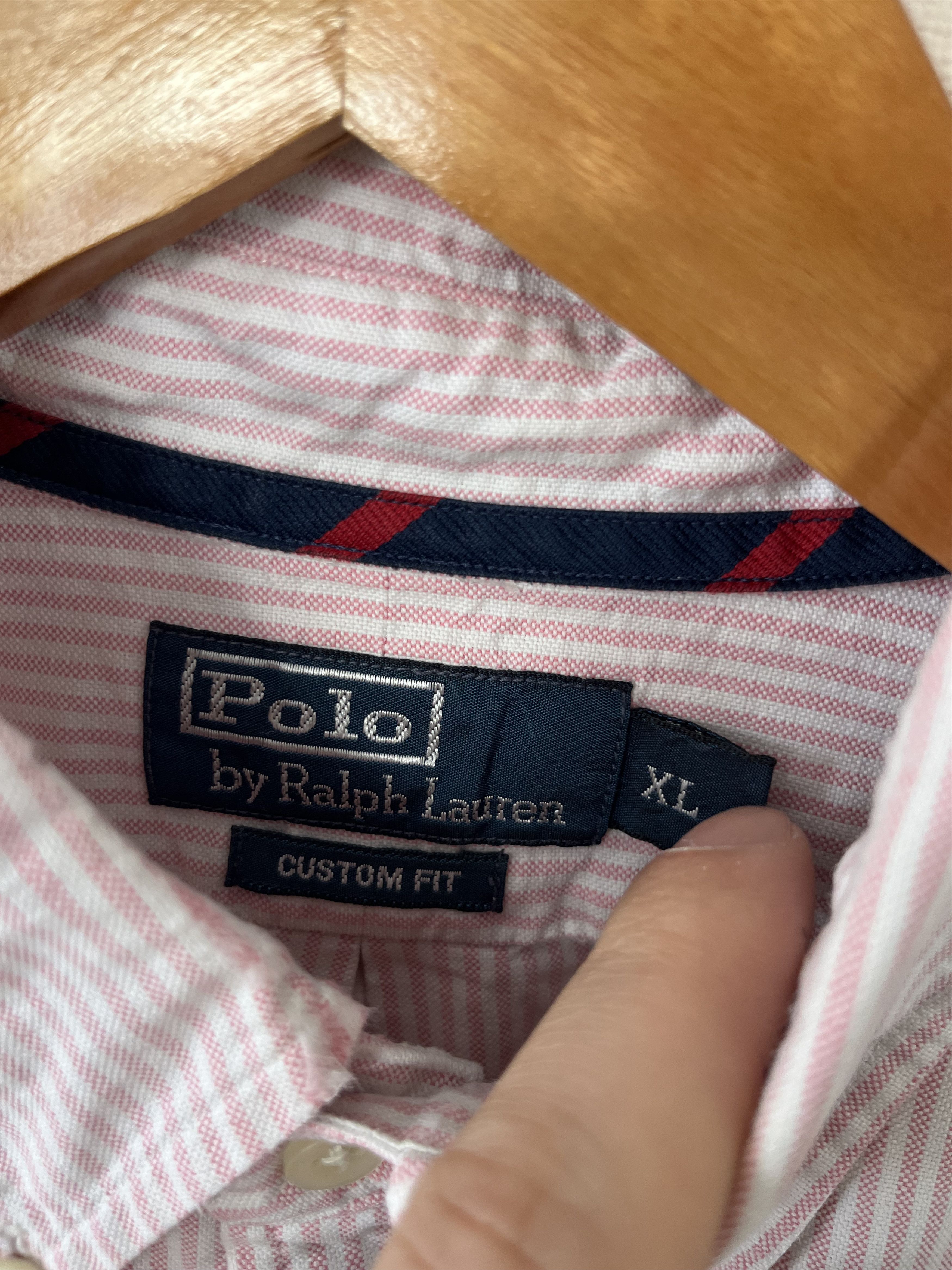 Polo Ralph Lauren Vintage Polo Ralph Lauren Shirt Buttons Long Sleeve Striped Size US XL / EU 56 / 4 - 5 Thumbnail