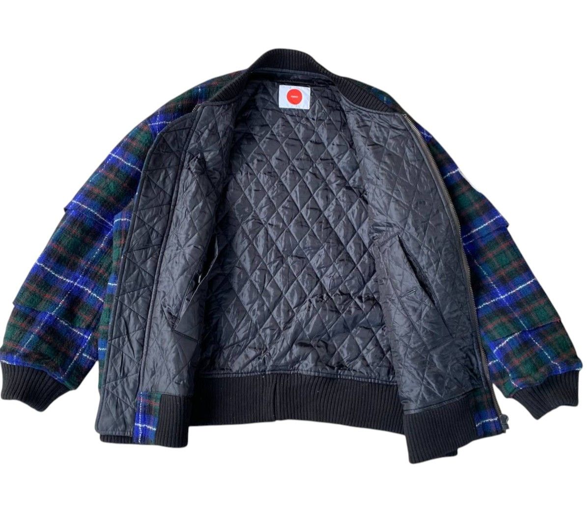 KIDILL KIDILL By HIRO(Hiroaki Sueyasu)Tartan Punk Oversized Bomber Size US XL / EU 56 / 4 - 4 Thumbnail
