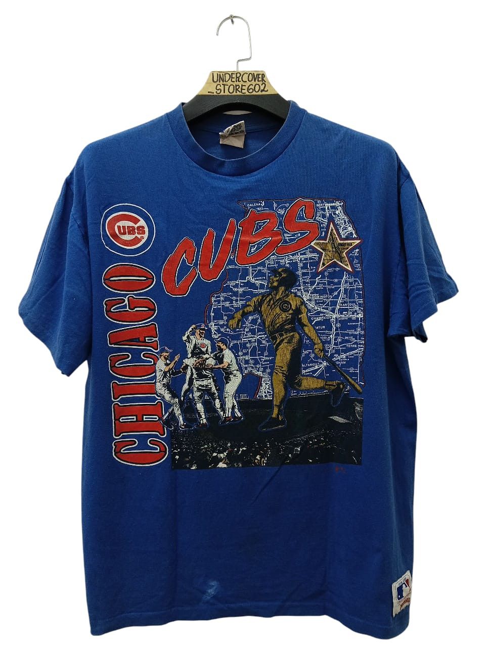 MLB × Nutmeg × Vintage 🔥VINTAGE 90s CHIGAGO CUBS NUTMEG X-LARGE SIZE Size US XL / EU 56 / 4 - 1 Thumbnail