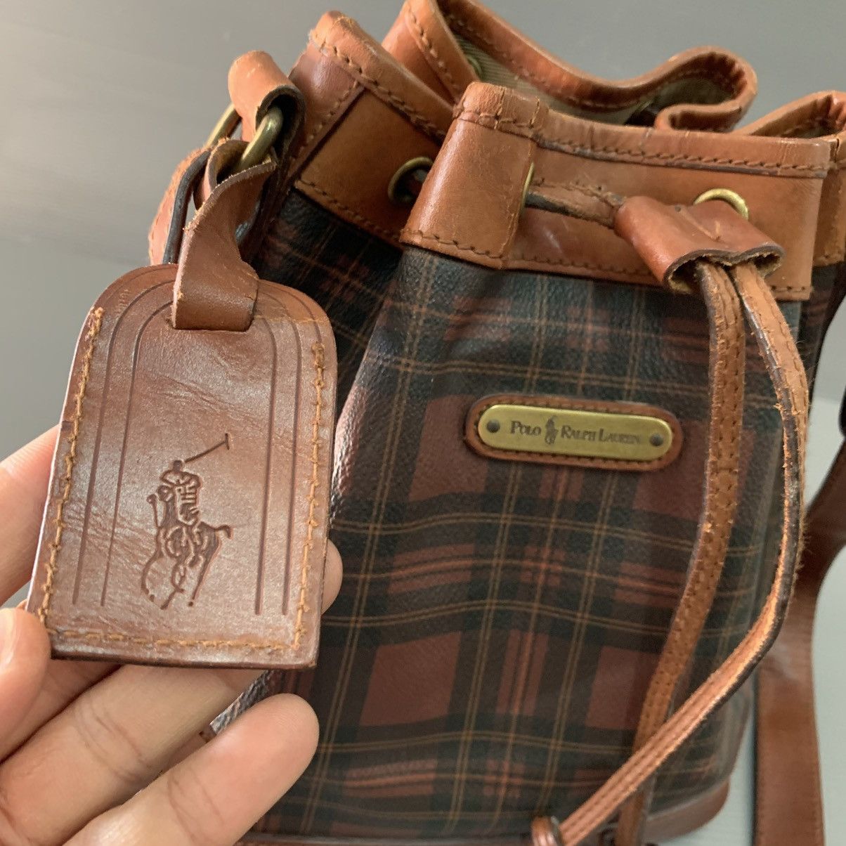 Polo Ralph Lauren Polo Ralph Laurent Bucket Bag Size ONE SIZE - 10 Thumbnail