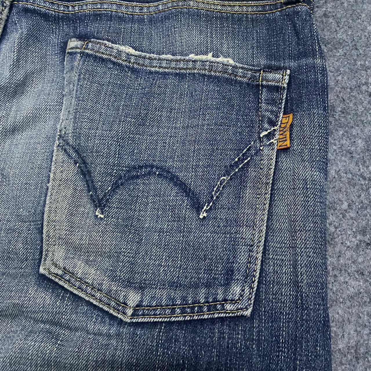 Edwin Vintage Edwin Selvegde Redline Backle Back Denim Size US 36 / EU 52 - 15 Thumbnail