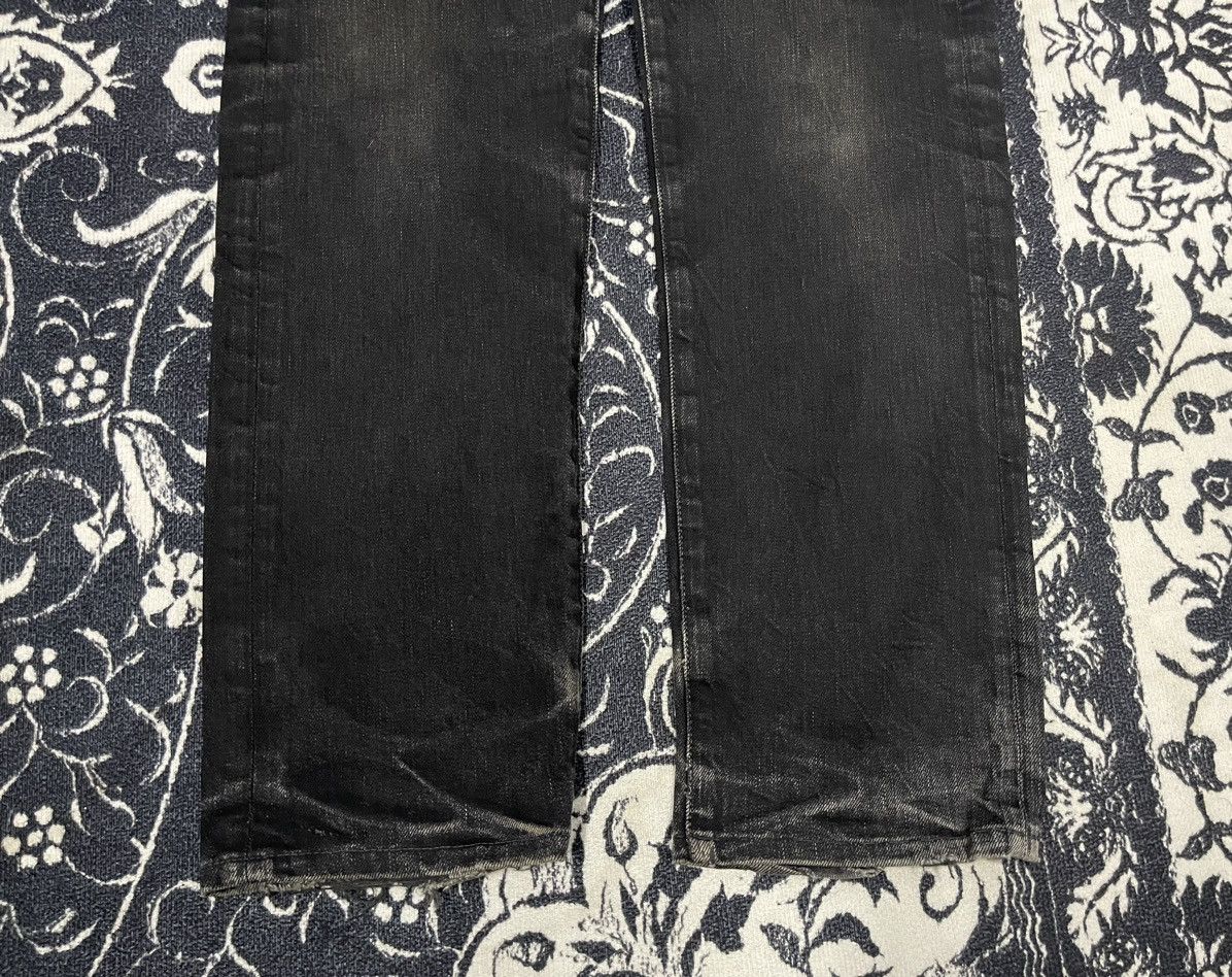 If Six Was Nine 90s KURA BUCKLEBACK DENIM JEANS DISTRESSED DESIGN Size US 29 - 4 Thumbnail