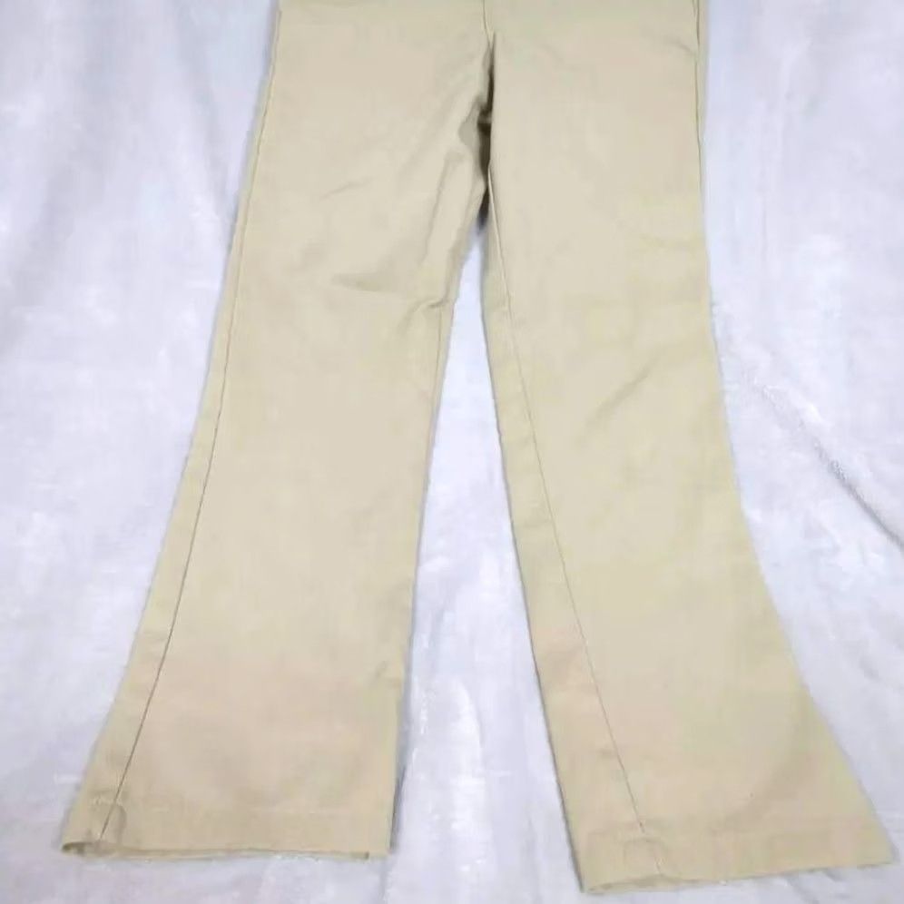 Dickies Dickies Slim Straight Chino Pants Mens 32x30 Beige Cotton Blend Zip Fly Size US 32 / EU 48 - 7 Thumbnail