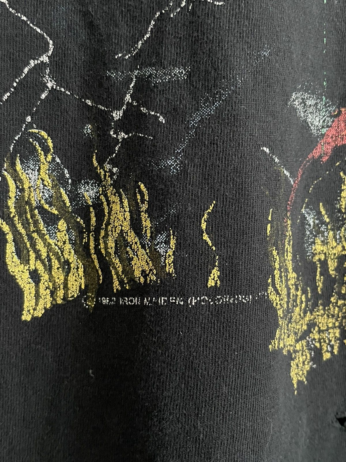 Band Tees Vintage 1982 Iron Maiden “The Number of the Beast” Band Tee Size US L / EU 52-54 / 3 - 5 Thumbnail