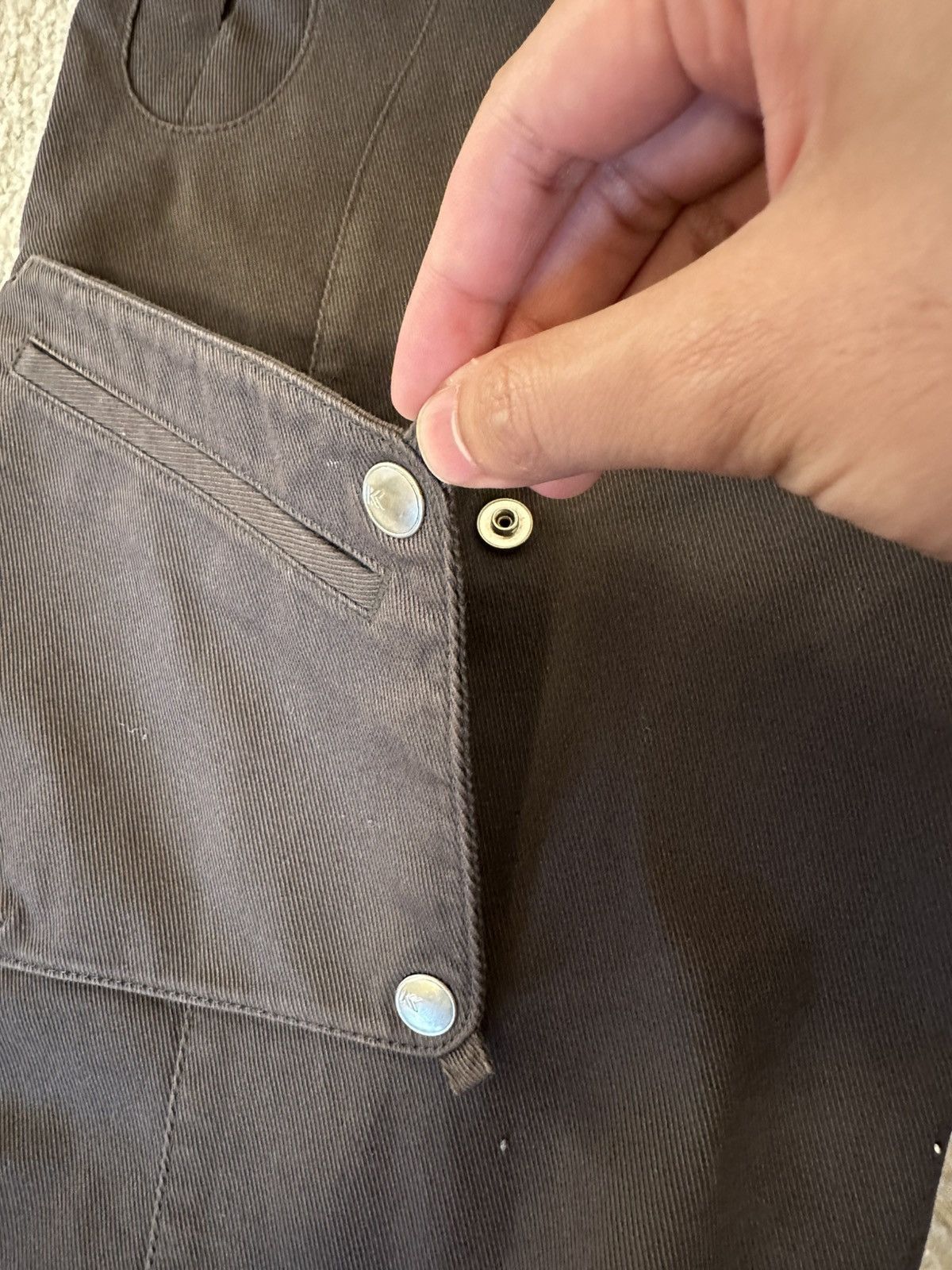 Kiko Kostadinov Kiko KK 05 Shadow Grey Franz Trousers Size US 32 / EU 48 - 7 Thumbnail
