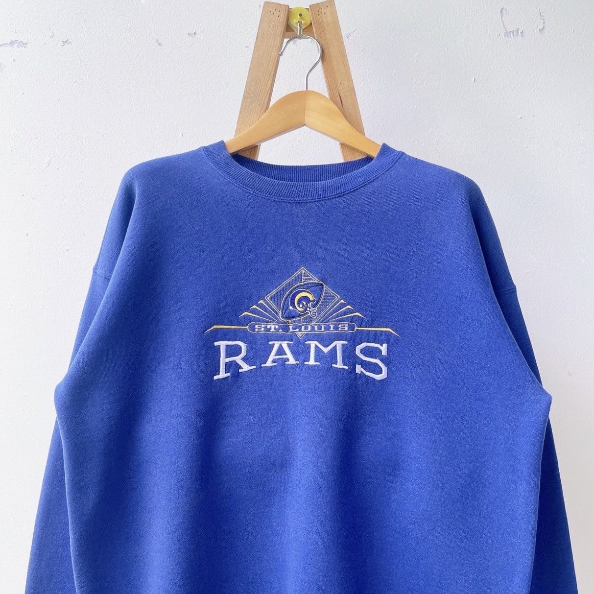 Vintage 90 St. Louis Rams NFL sweatshirt/ L Size US L / EU 52-54 / 3 - 3 Thumbnail