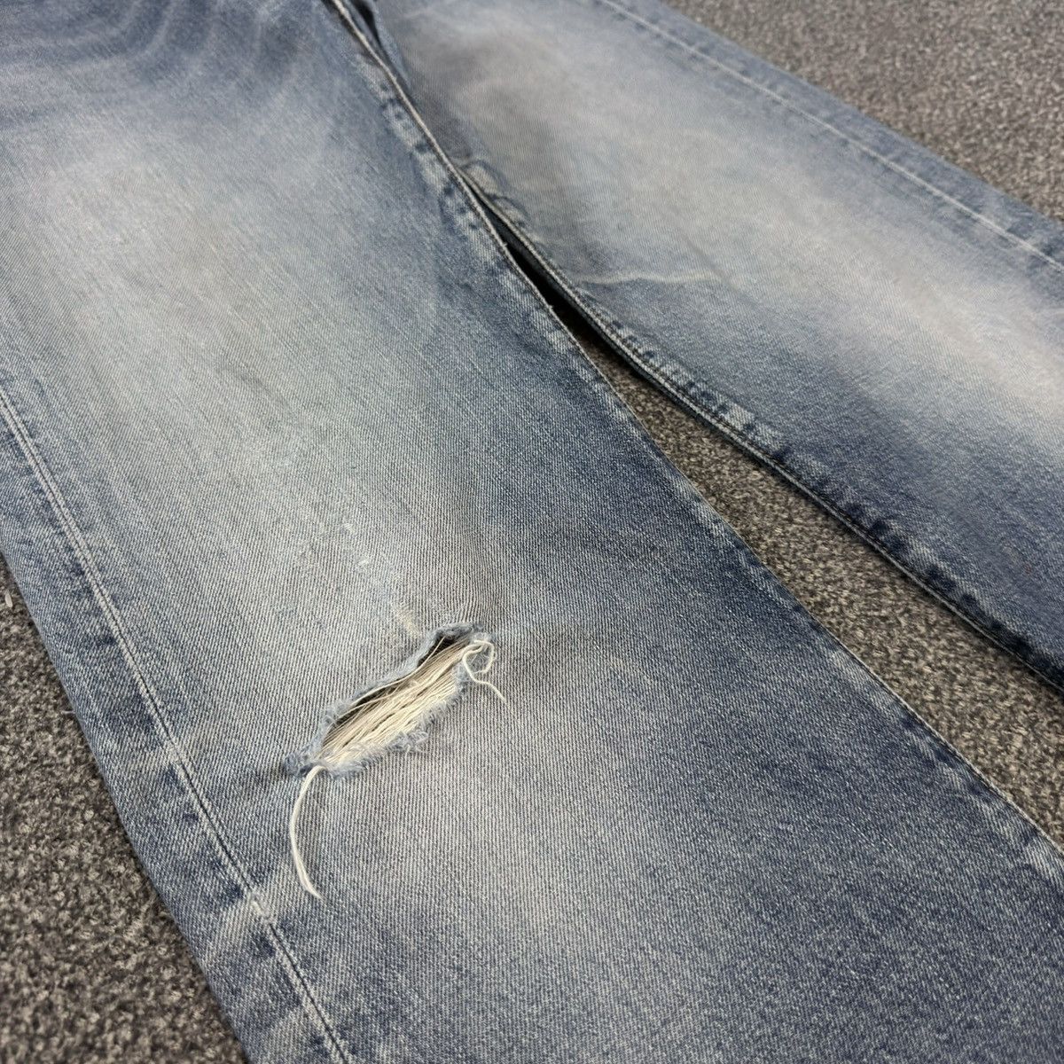 Levi's Vintage Clothing Vintage Selvedge Big E 70s 80s Levis 508xx Used Look Denim Size US 36 / EU 52 - 6 Thumbnail