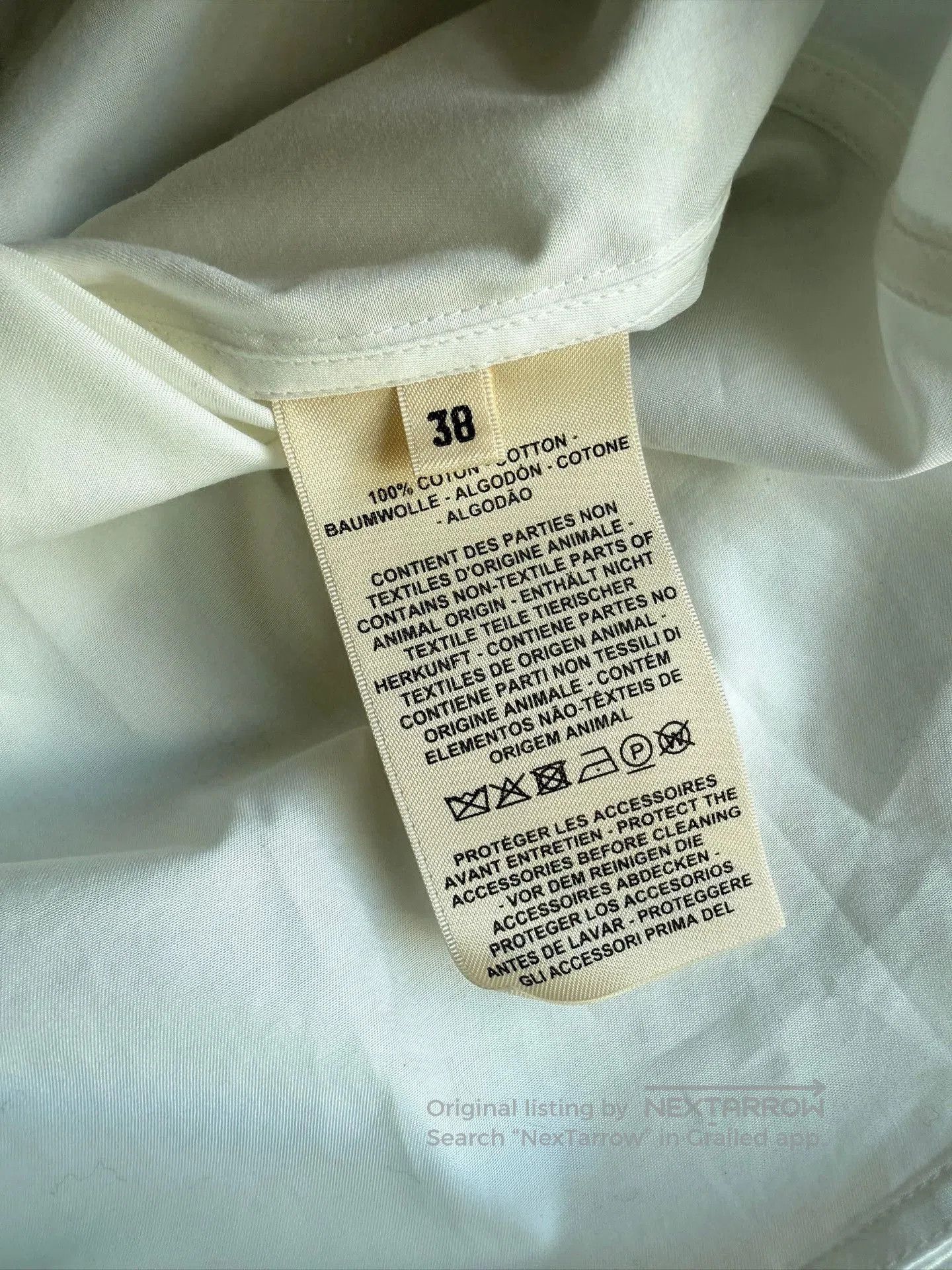 Hermes Hermes Strappy Shirt Jacket Size 38. Size US S / EU 44-46 / 1 - 5 Thumbnail