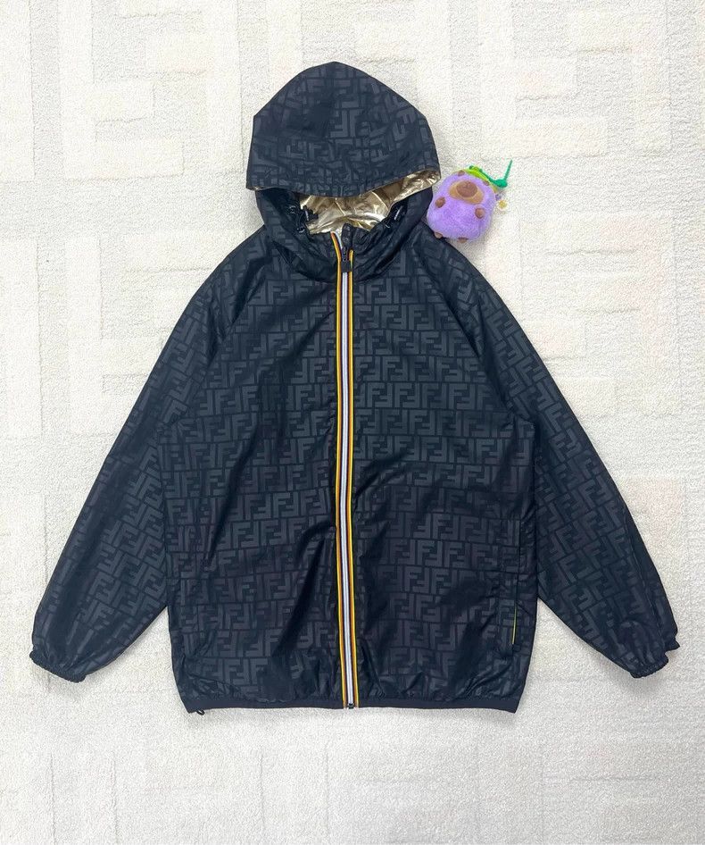 Fendi Fendi Black Reversible Zip Jacket S - dmc Size US S / EU 44-46 / 1 - 1 Thumbnail