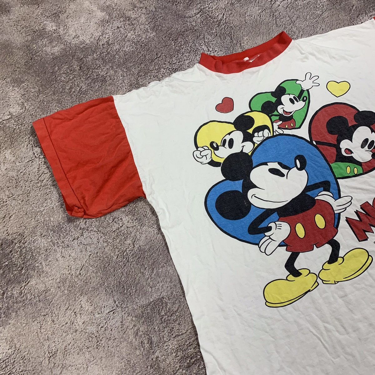 Vintage Vintage 90s Disney Mickey Mouse Graphic Tee Americana XL Size US XL / EU 56 / 4 - 3 Thumbnail