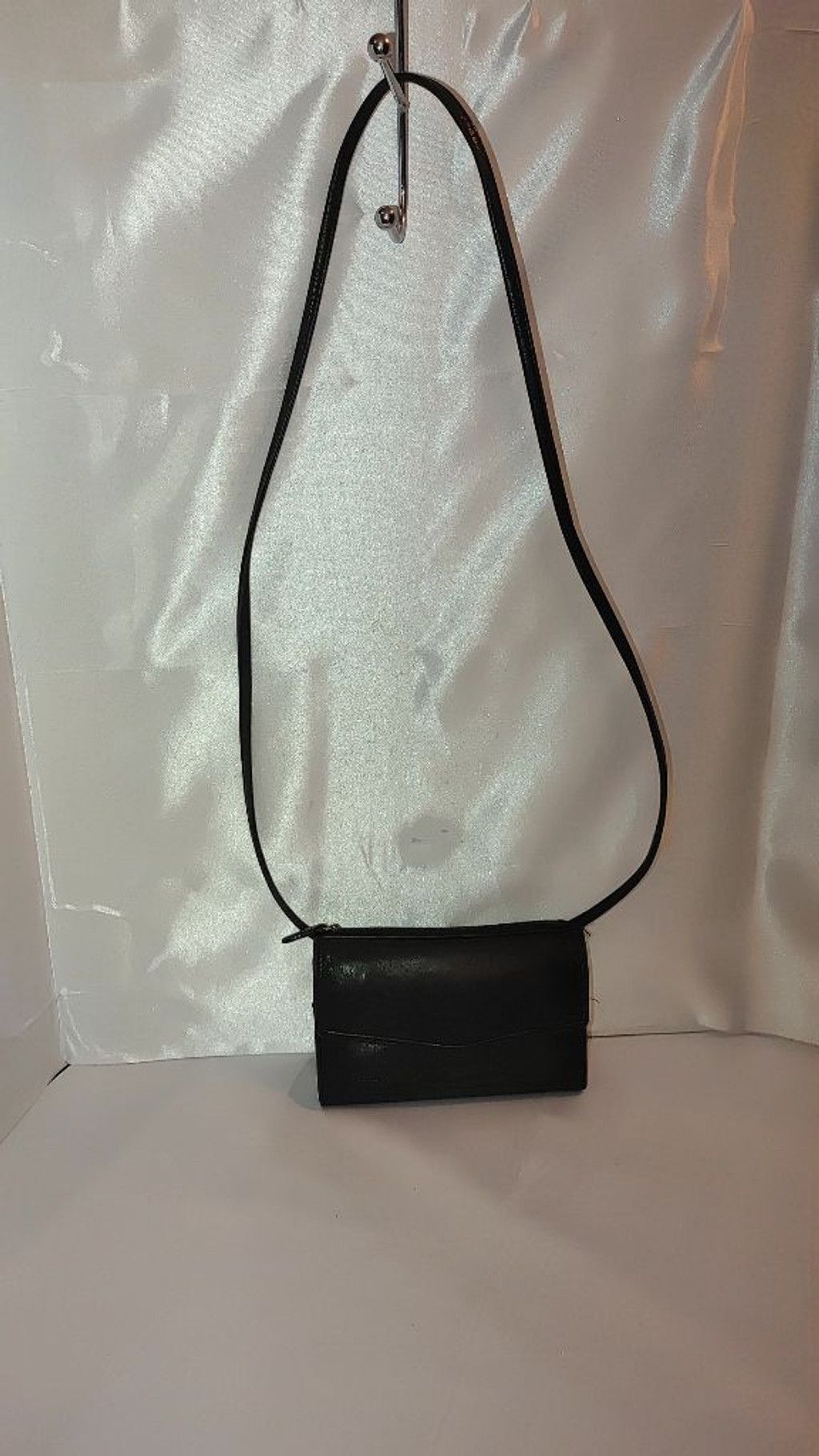 Fossil Fossil 1954 Black Leather Crossbody Wallet Size ONE SIZE - 3 Thumbnail