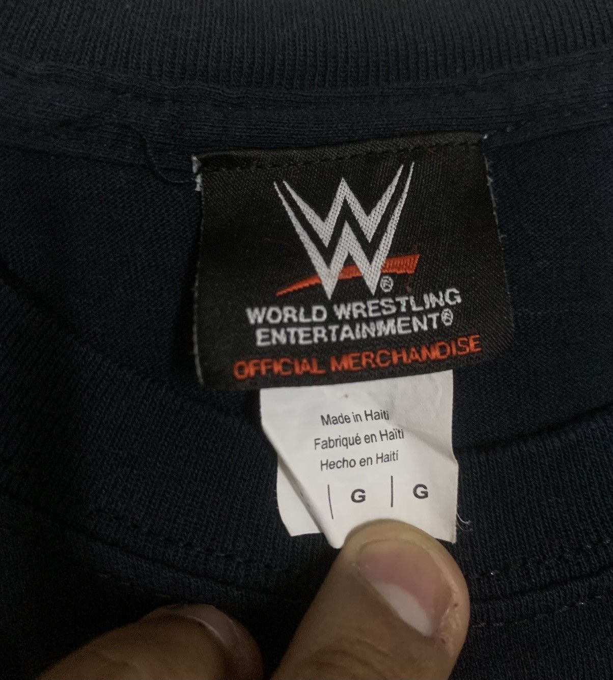 WWE Brock Lesnar Official WWE vintage Size US L / EU 52-54 / 3 - 5 Thumbnail
