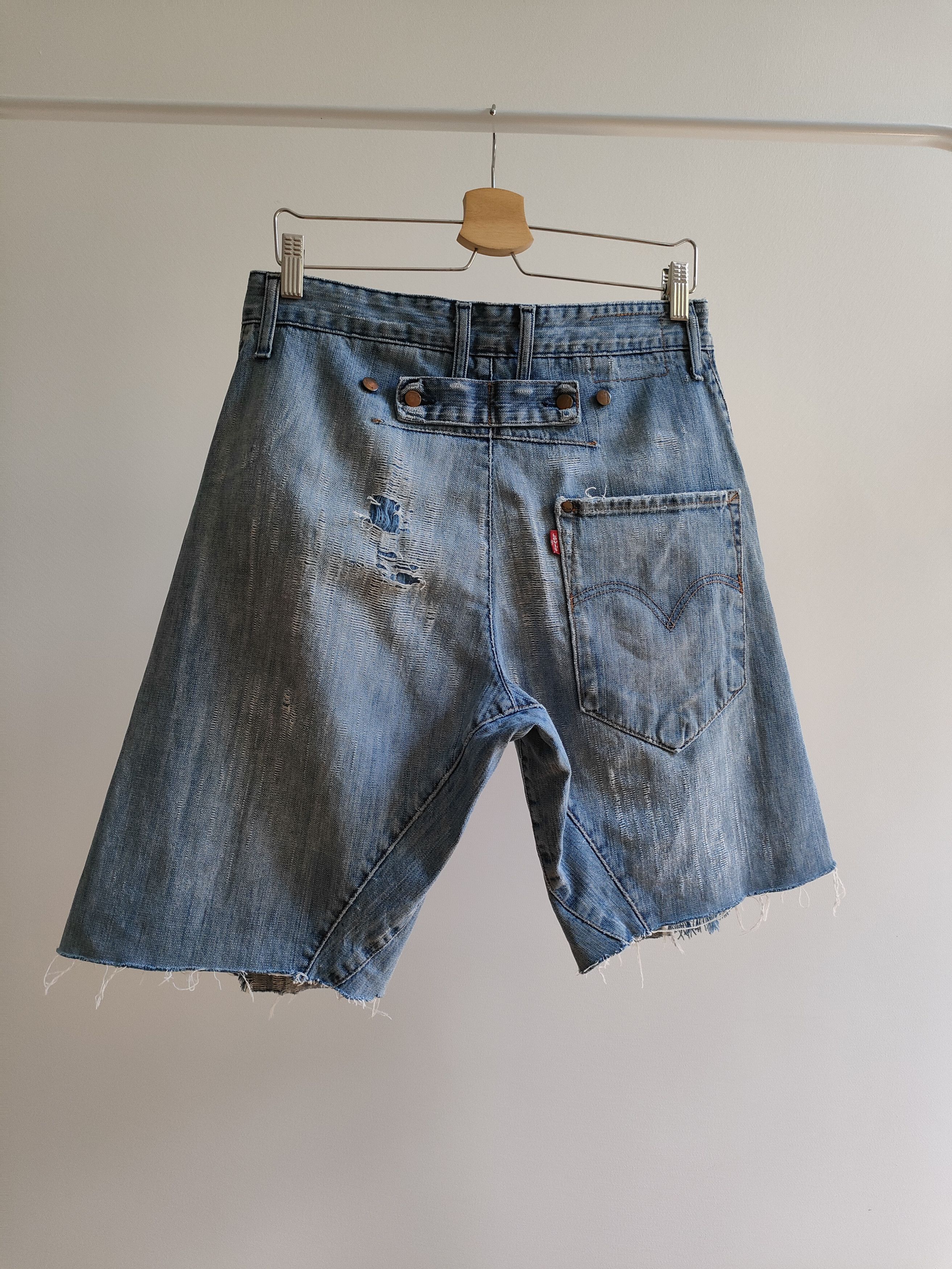 Levi's Y2K Levi's Engineered Jeans Denim Shorts Size US 32 / EU 48 - 10 Thumbnail