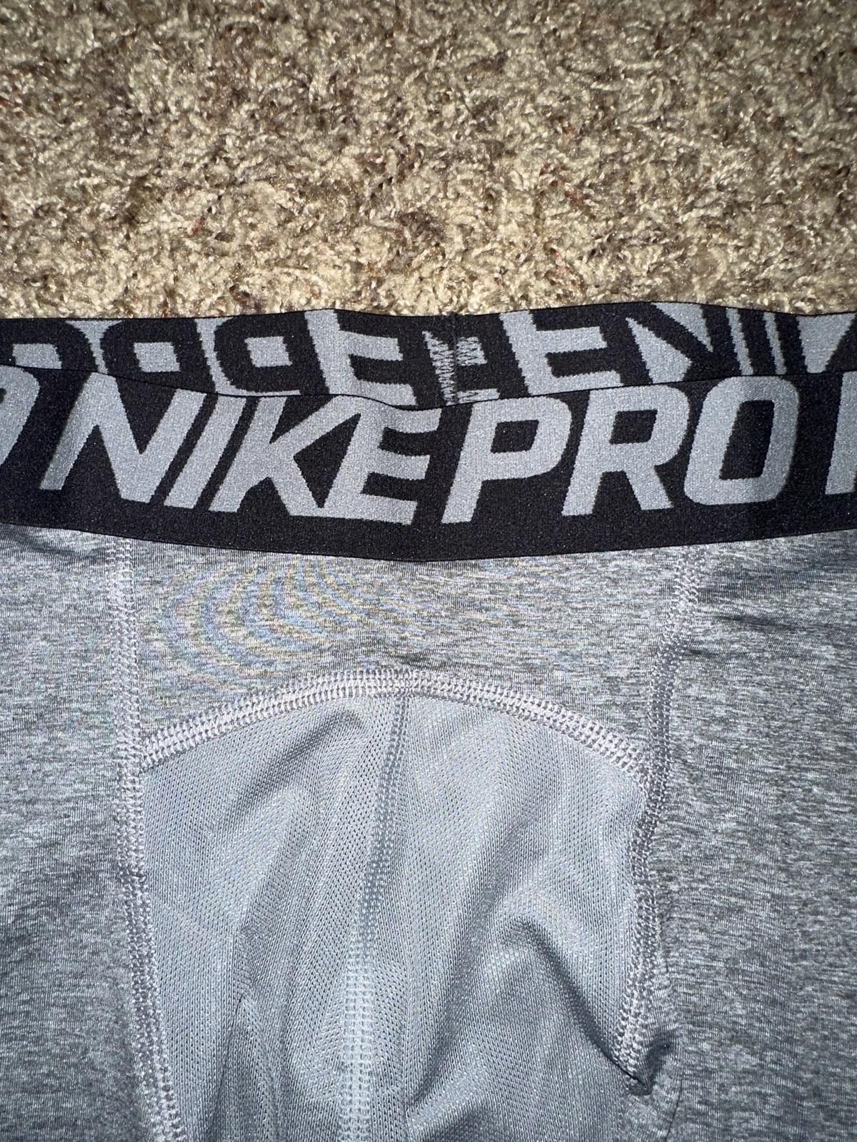 Nike Nike Pro Cool Training Compression Grey Shorts 2016 Size US 36 / EU 52 - 3 Thumbnail