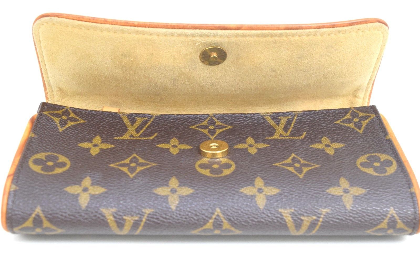Louis Vuitton Louis Vuitton Pochette Twin PM CrossbodyBag Monogram M51854 Size ONE SIZE - 8 Thumbnail