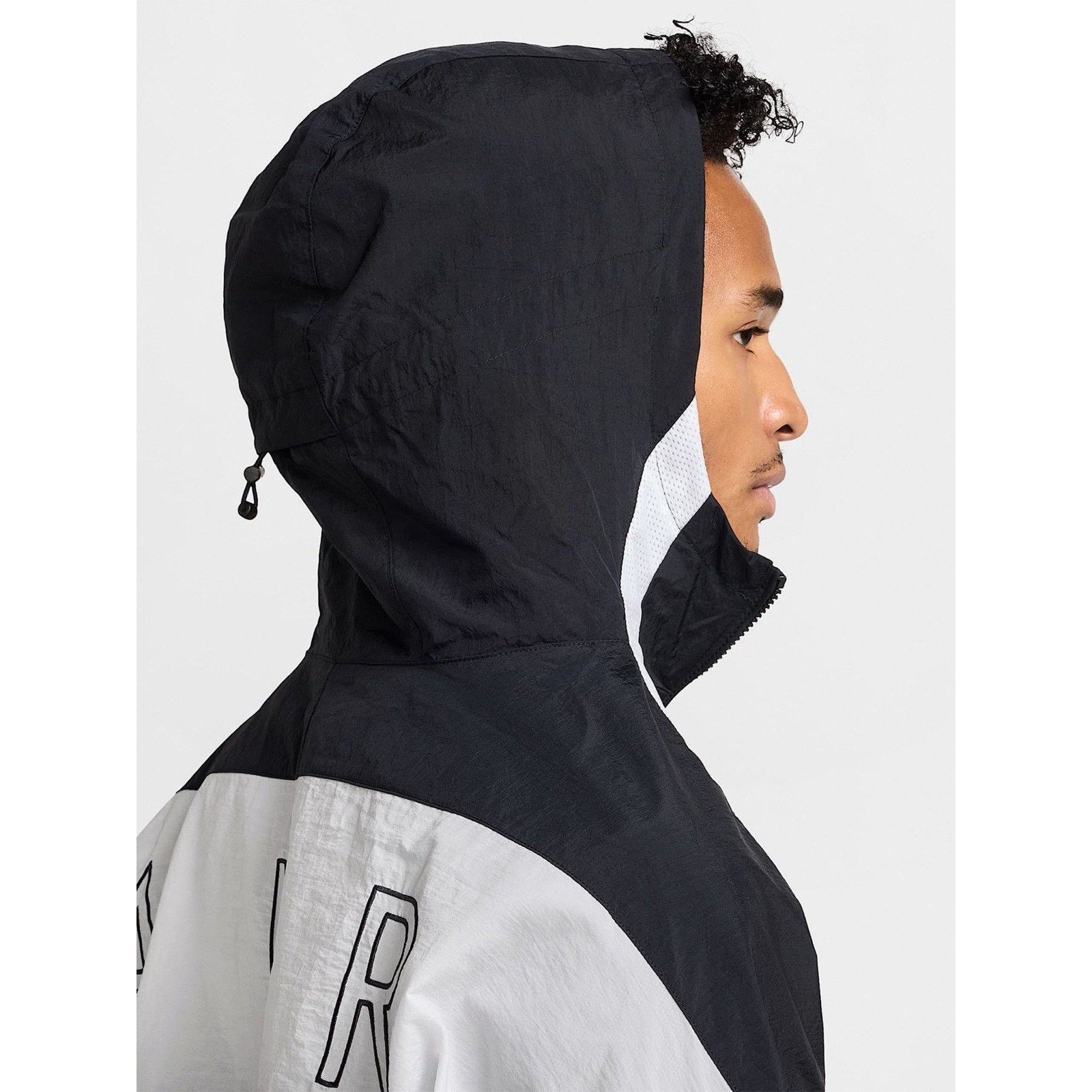 Nike Nike Woven Full Zip Men’s Large Jacket Hoodie Black/White Size US L / EU 52-54 / 3 - 6 Thumbnail