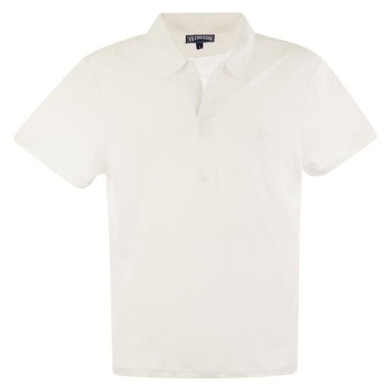 Vilebrequin VILEBREQUIN Men Polo Shirts PYRE9O00 WHITE Size US XXL / EU 58 / 5 - 1 Thumbnail