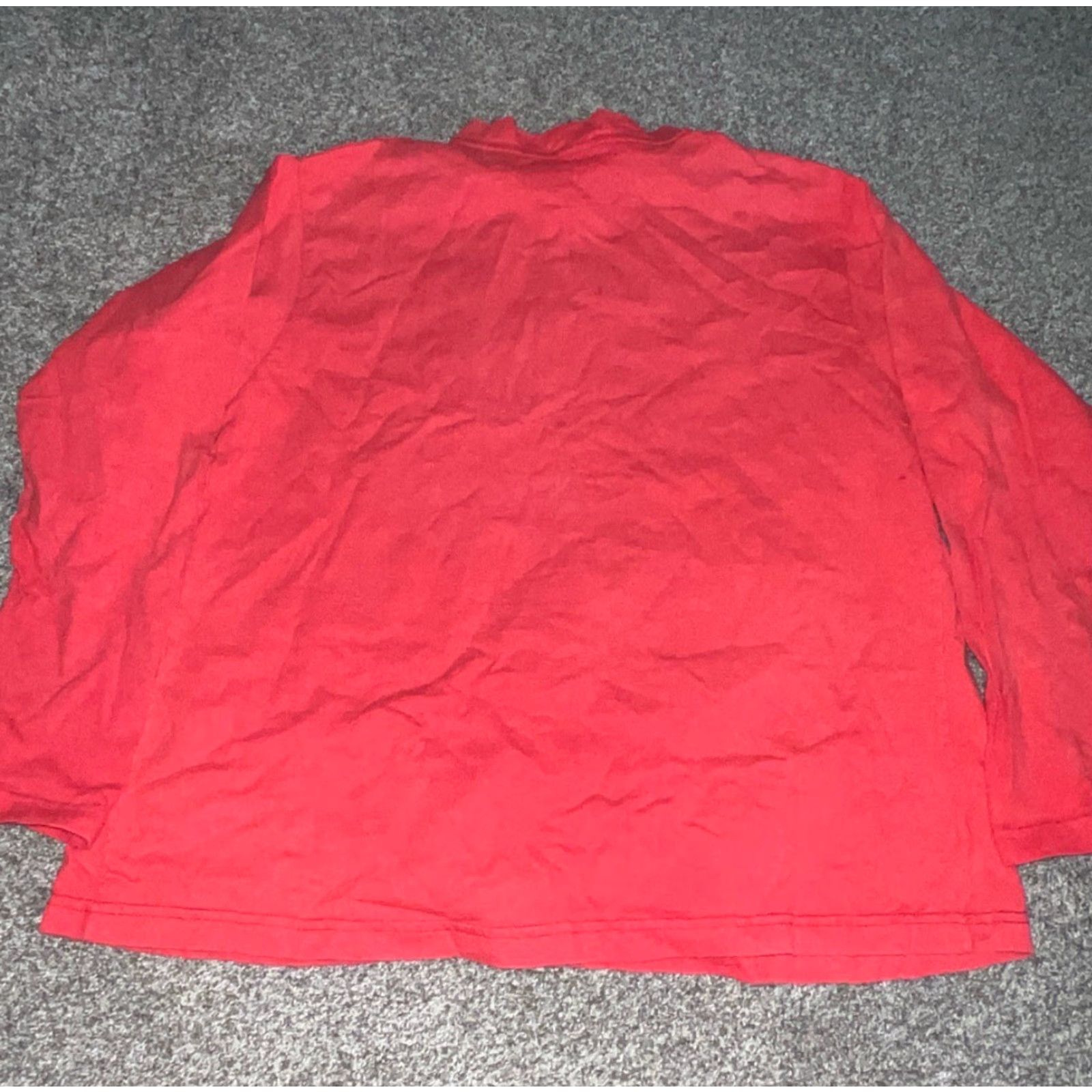 Guess VINTAGE GUESS Red T-Shirt Womens Size 3 USA Longsleeve Shirt Women Size XS / US 0-2 / IT 36-38 - 3 Thumbnail