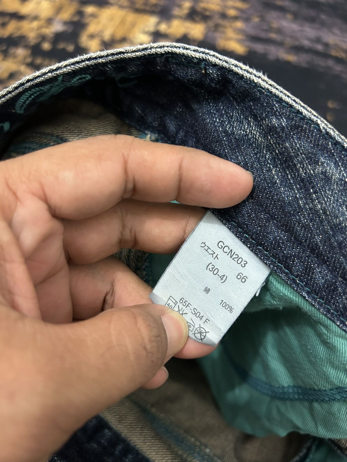 Japanese Brand Vintage Georgia Washed Flare Jeans Size US 30 / EU 46 - 13 Thumbnail