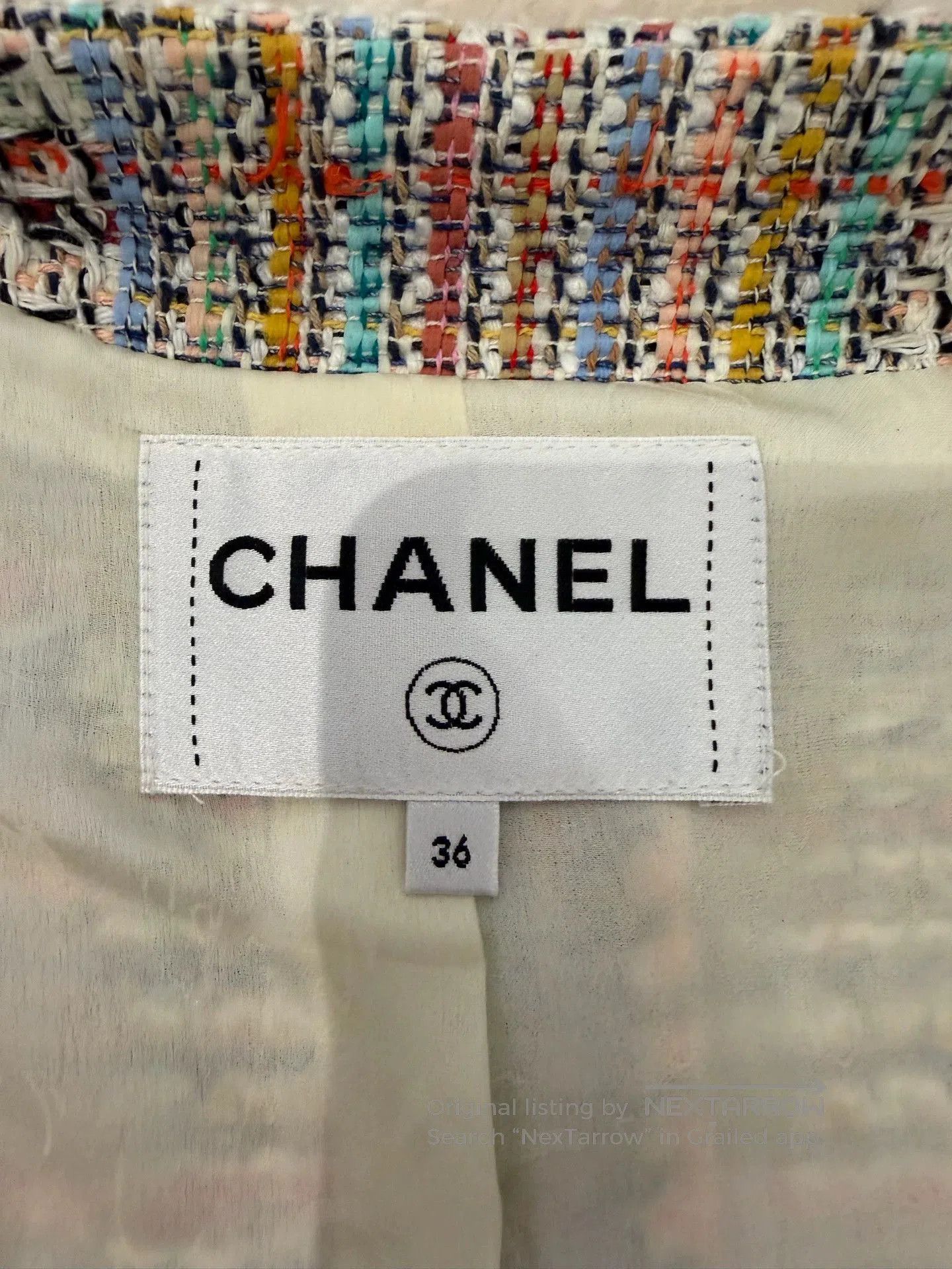 Chanel Chanel Cuba Series Tweed Coat Dress. Size US S / EU 44-46 / 1 - 3 Thumbnail