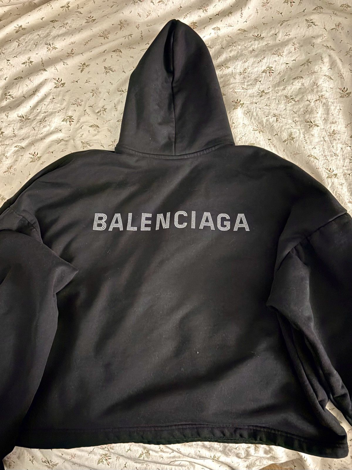 Balenciaga unisex balenciaga cropped hoodie Size US L / EU 52-54 / 3 - 2 Thumbnail