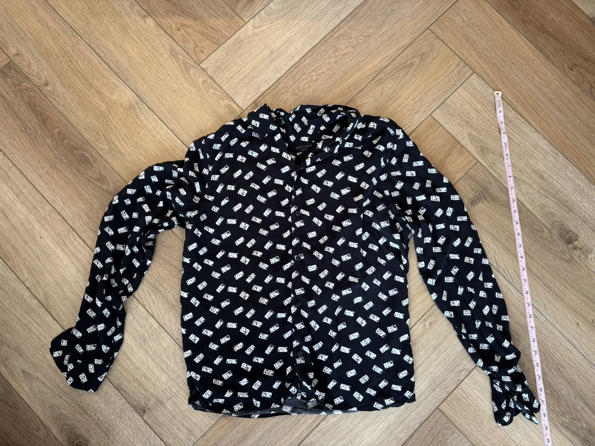 Allsaints Checked shirt (dominoes) Size US M / EU 48-50 / 2 - 1 Thumbnail