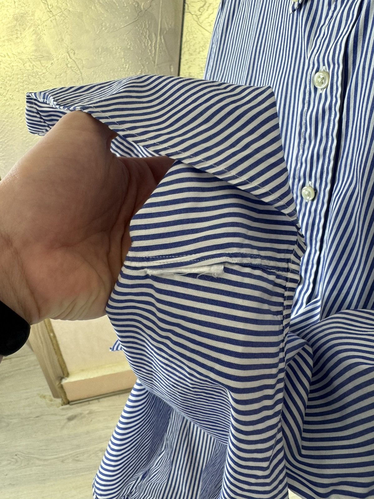 Polo Ralph Lauren Ralph Lauren Slim Fit Stretch Striped Cotton Button-Down Size US S / EU 44-46 / 1 - 6 Thumbnail