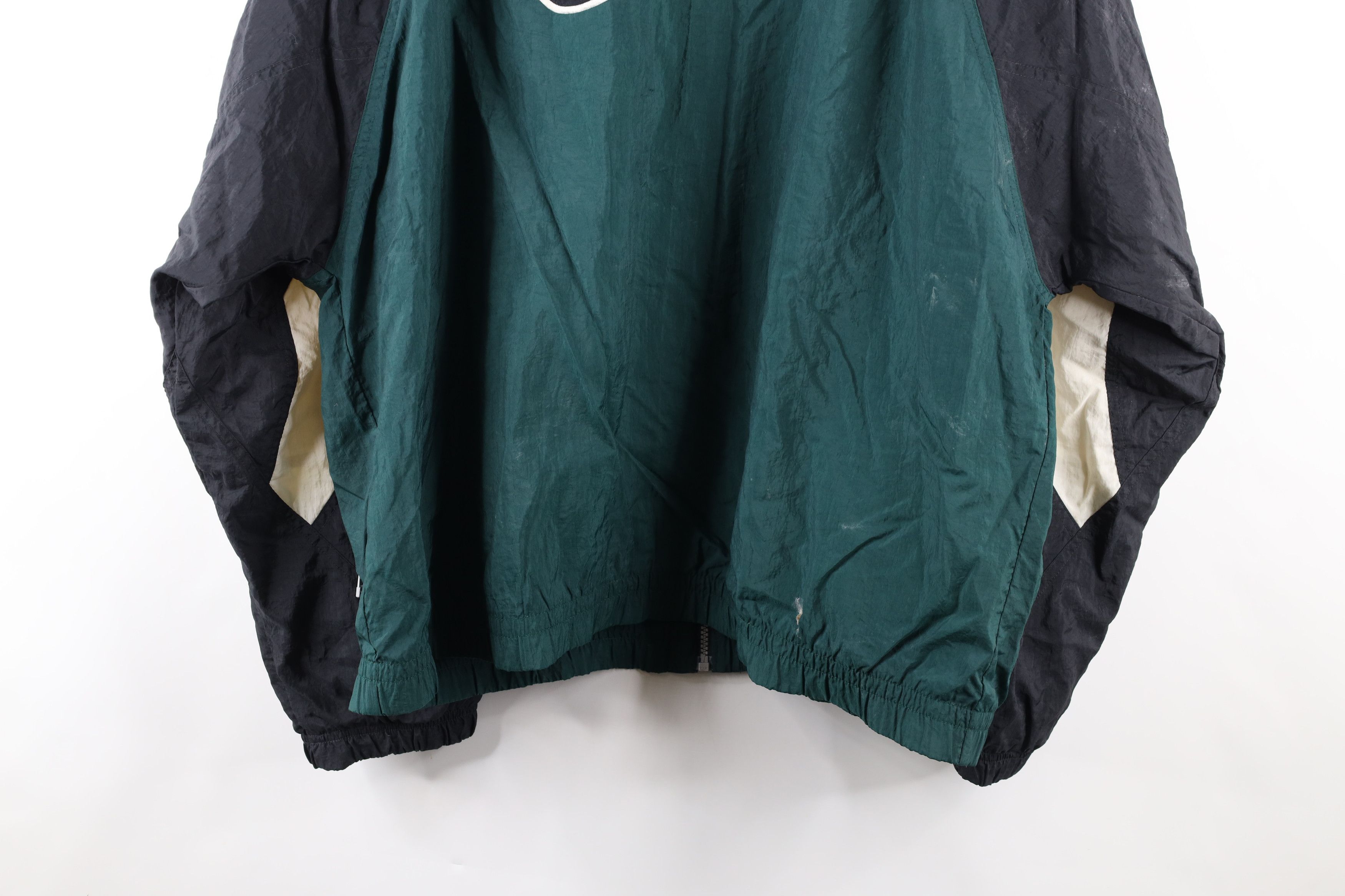 Vintage Nike 90s Pull over jacket sold Puffer Travis Scott Big Swoosh Mini Swoosh