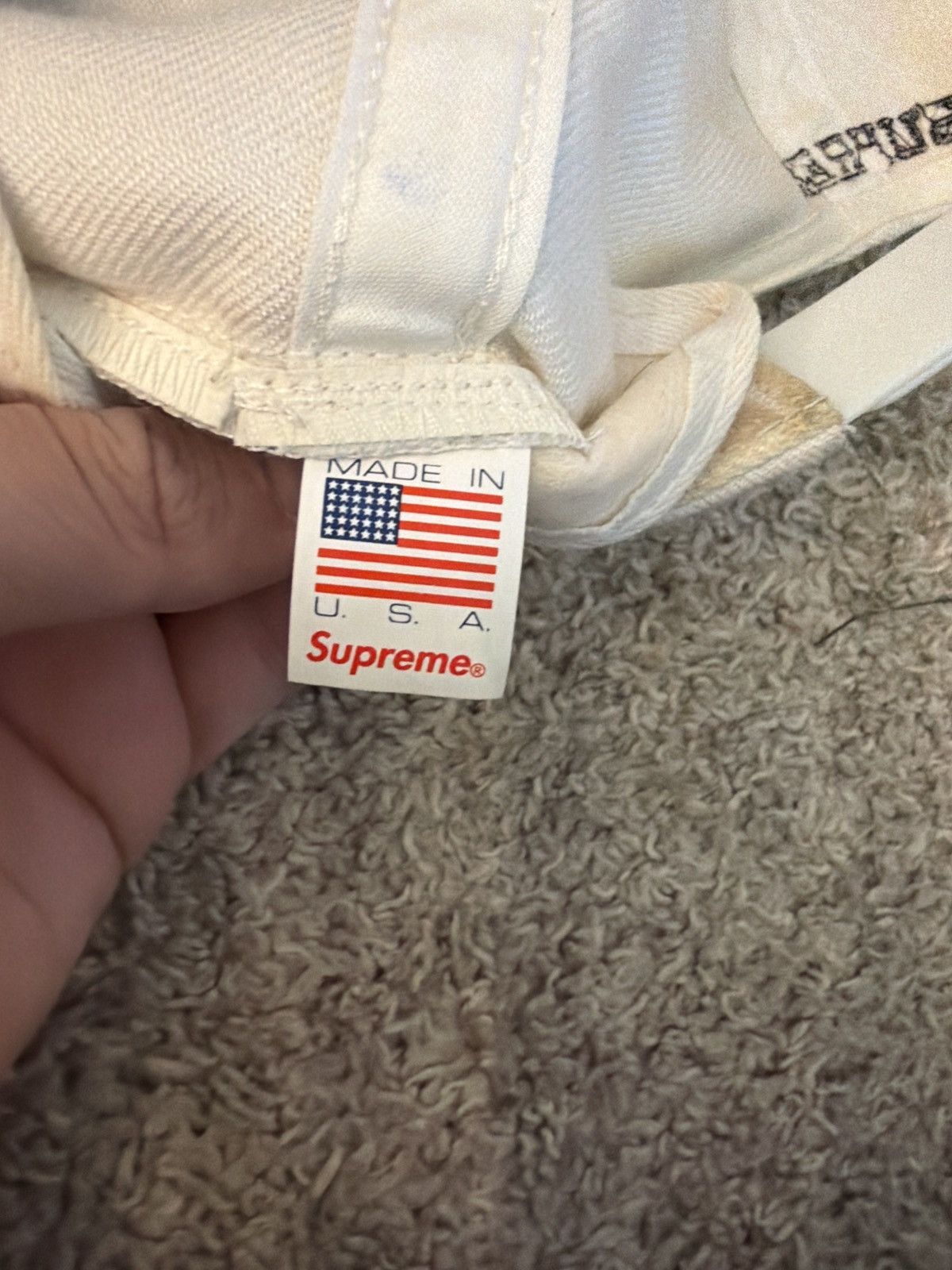 Champion × Supreme Supreme Triple Stacked Champion Snapback Size ONE SIZE - 2 Thumbnail