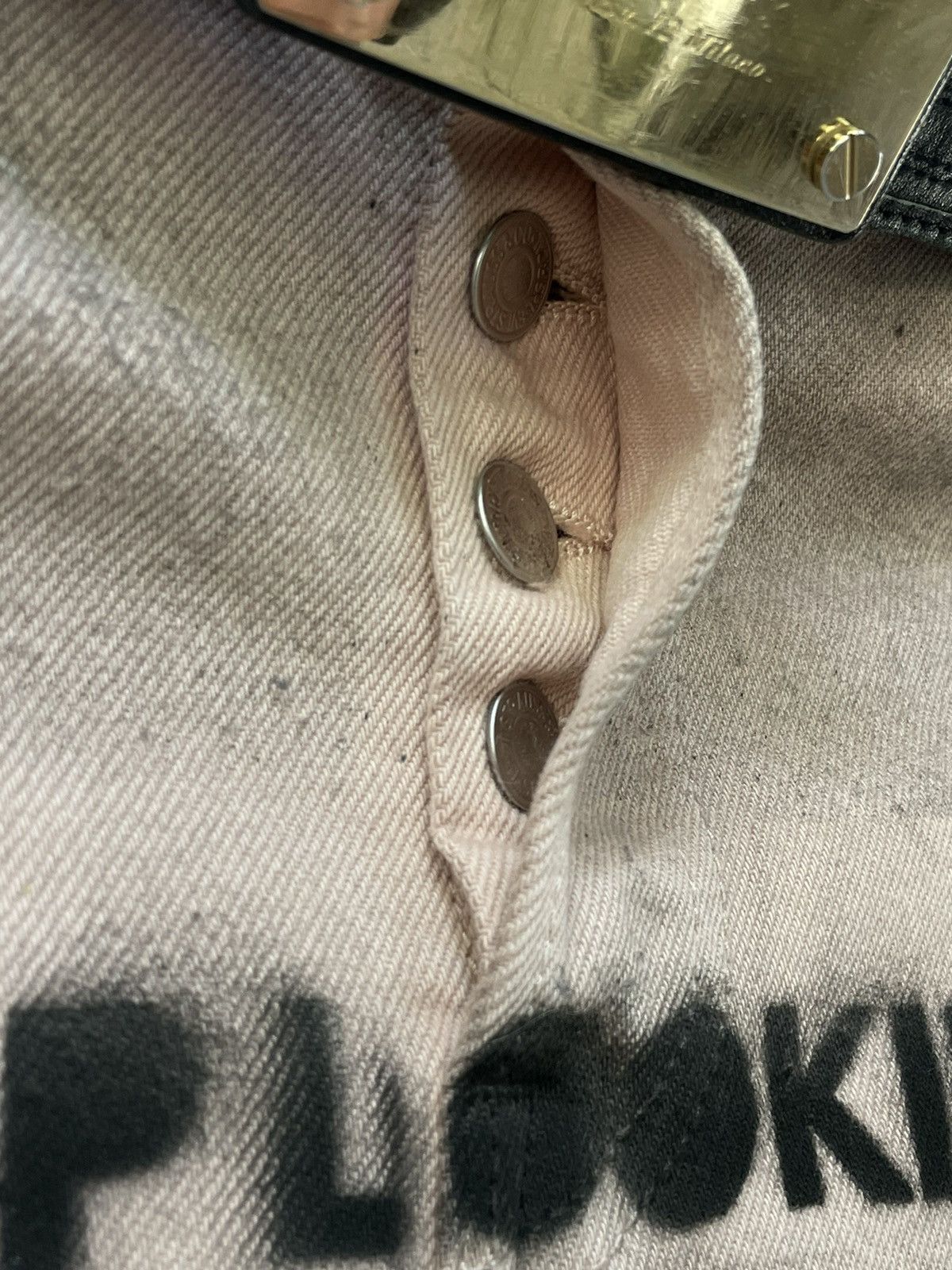 Levi's Levi’s Custom Y2K Denim Jeans Opium Distressed Works Fade Size US 30 / EU 46 - 10 Thumbnail