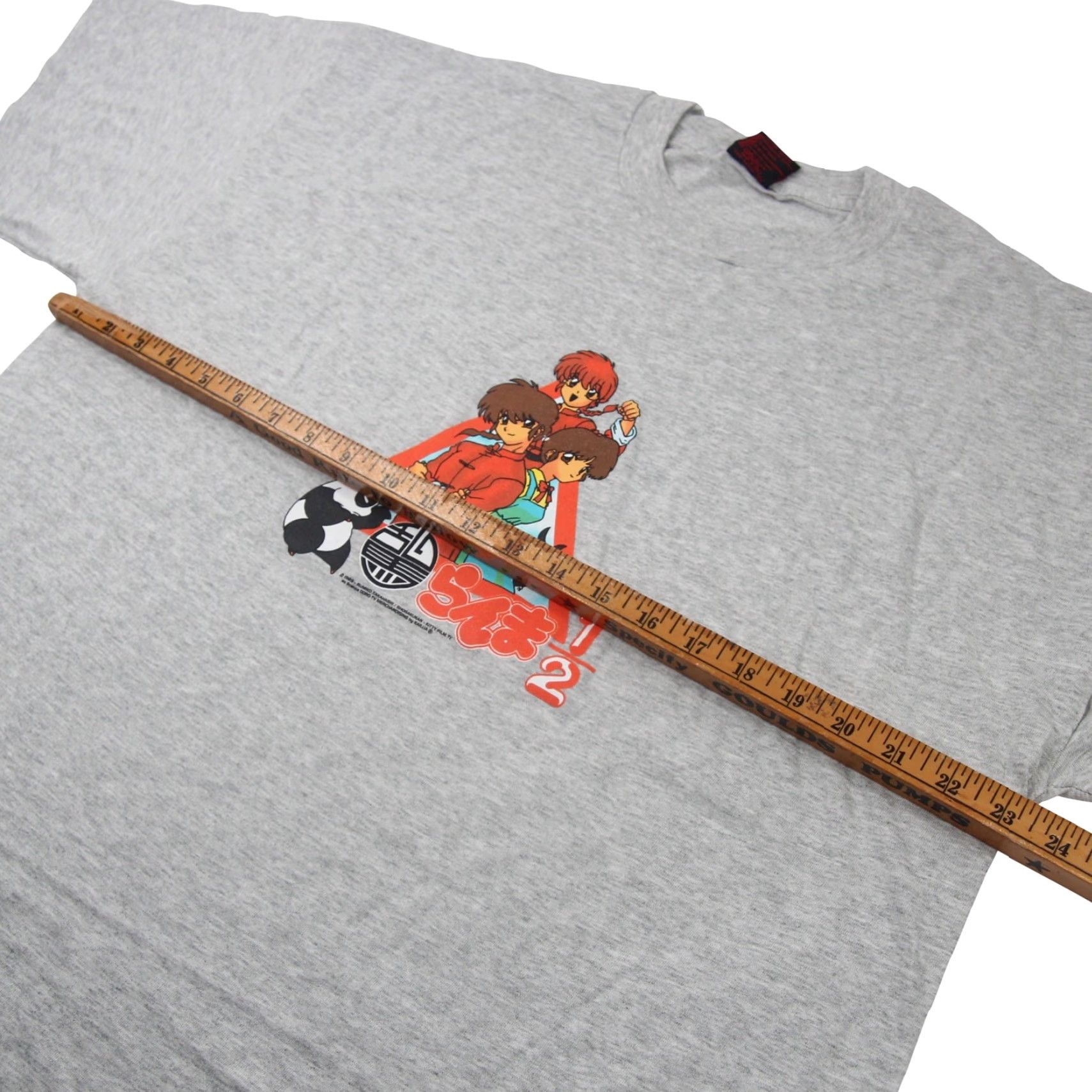 Vintage VINTAGE Ranma 1/2 Graphic T Shirt Mens XL Gray 1989 90s Size US XL / EU 56 / 4 - 7 Thumbnail