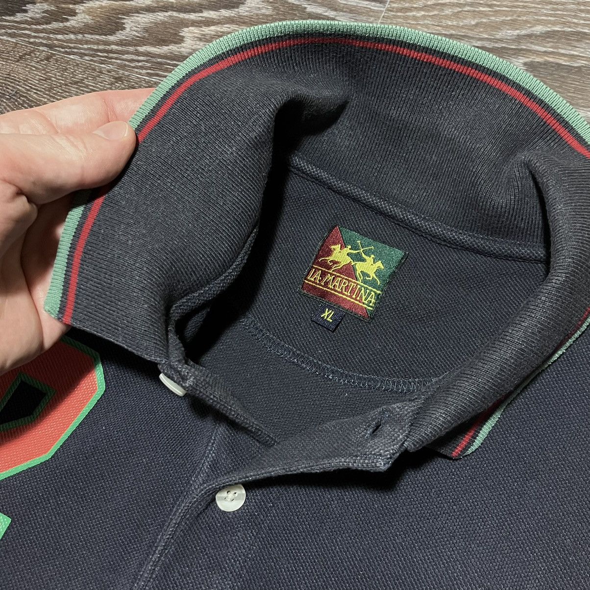 La Martina Vintage LA MARTINA Polo Argentino Embroidered #2 Polo Shirt Size US L / EU 52-54 / 3 - 8 Thumbnail
