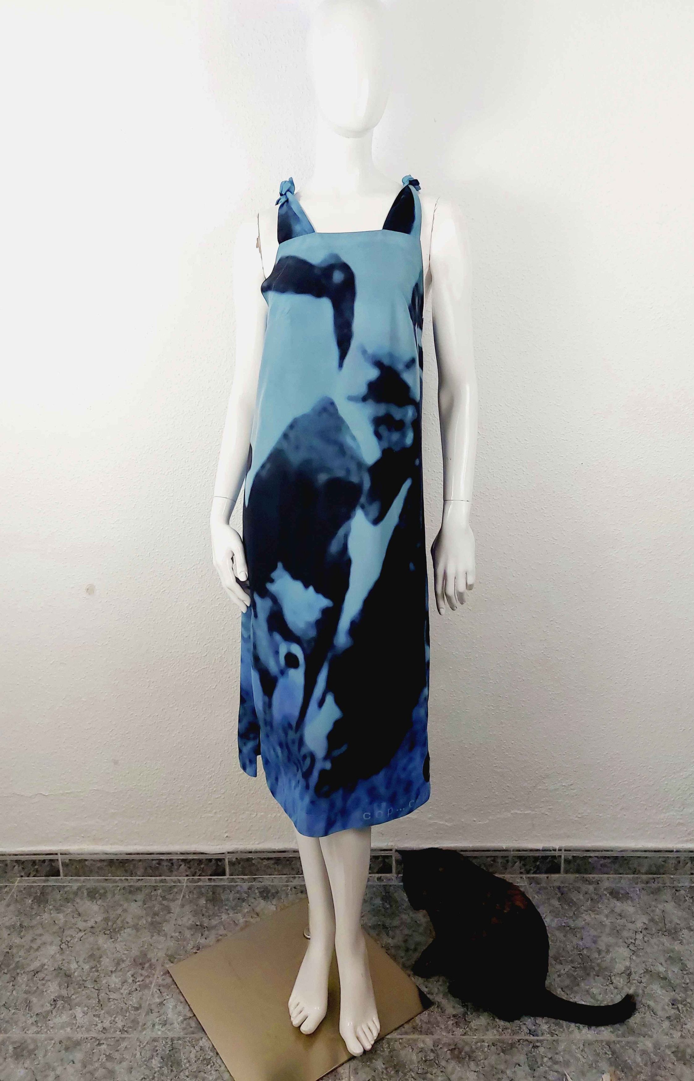 Cop Copine COP COPINE Mystery Space UFO Alien Mesh Dress Size M / US 6-8 / IT 42-44 - 2 Thumbnail
