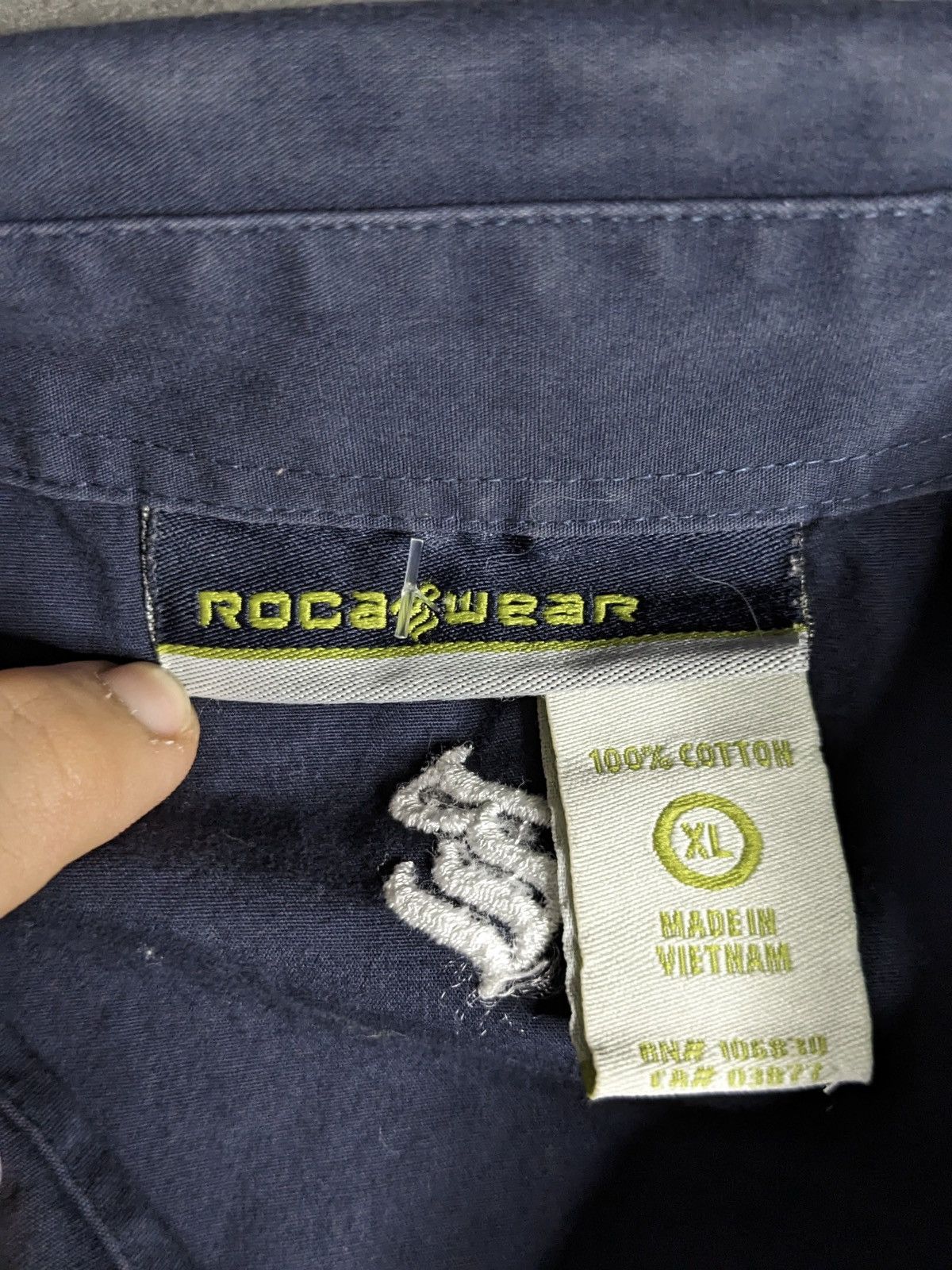 Rocawear Vtg Rocawear Work Shirt Button Down Men’s XL Y2K Embroidered Size US XL / EU 56 / 4 - 7 Thumbnail
