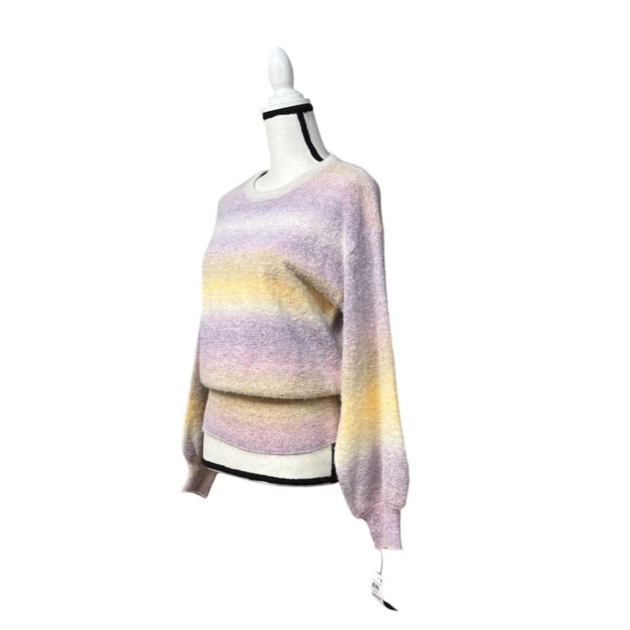 Other INC International Concepts Women’s Space Dyed Striped Crew N Size M / US 6-8 / IT 42-44 - 9 Thumbnail