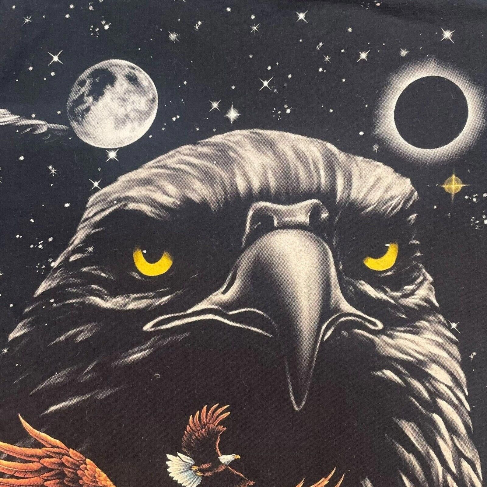 Designer Single Stitch Eagle All Over Print Tee Size L / US 10 / IT 46 - 4 Thumbnail