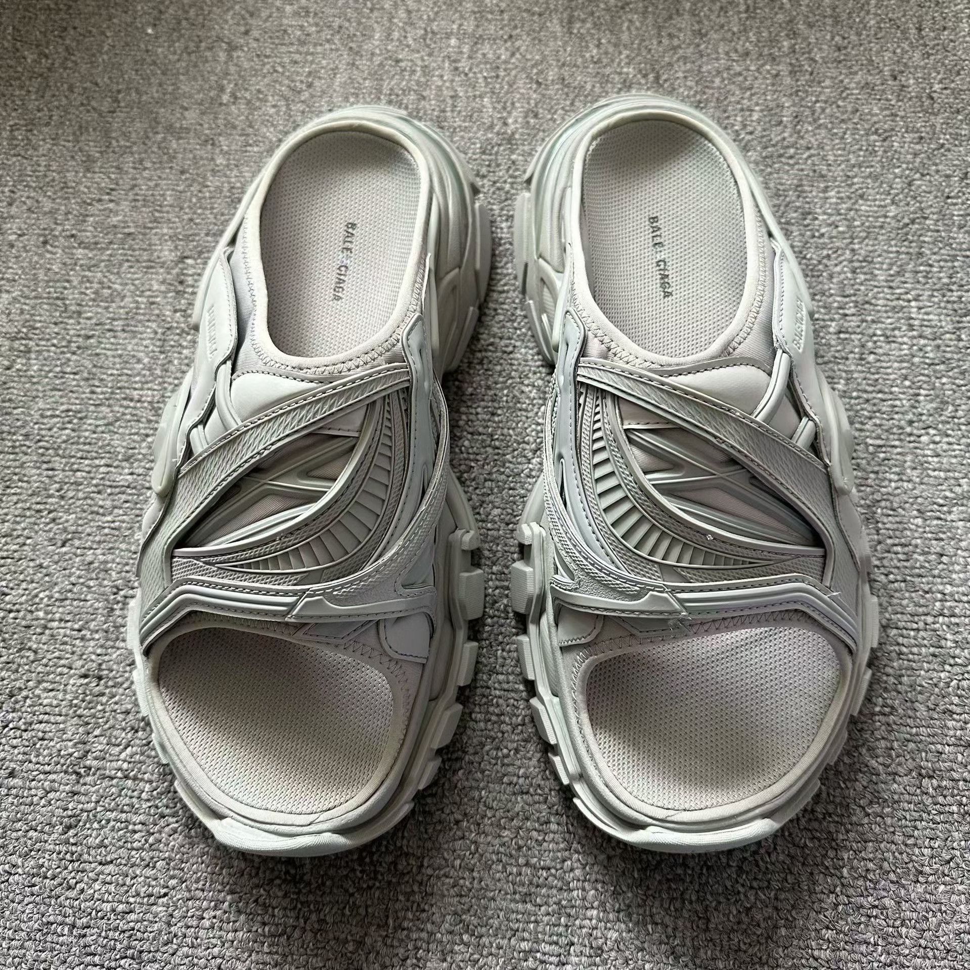 Balenciaga Balenciaga Gray Sandals 7 Men Size US 7 / EU 40 - 1 Thumbnail