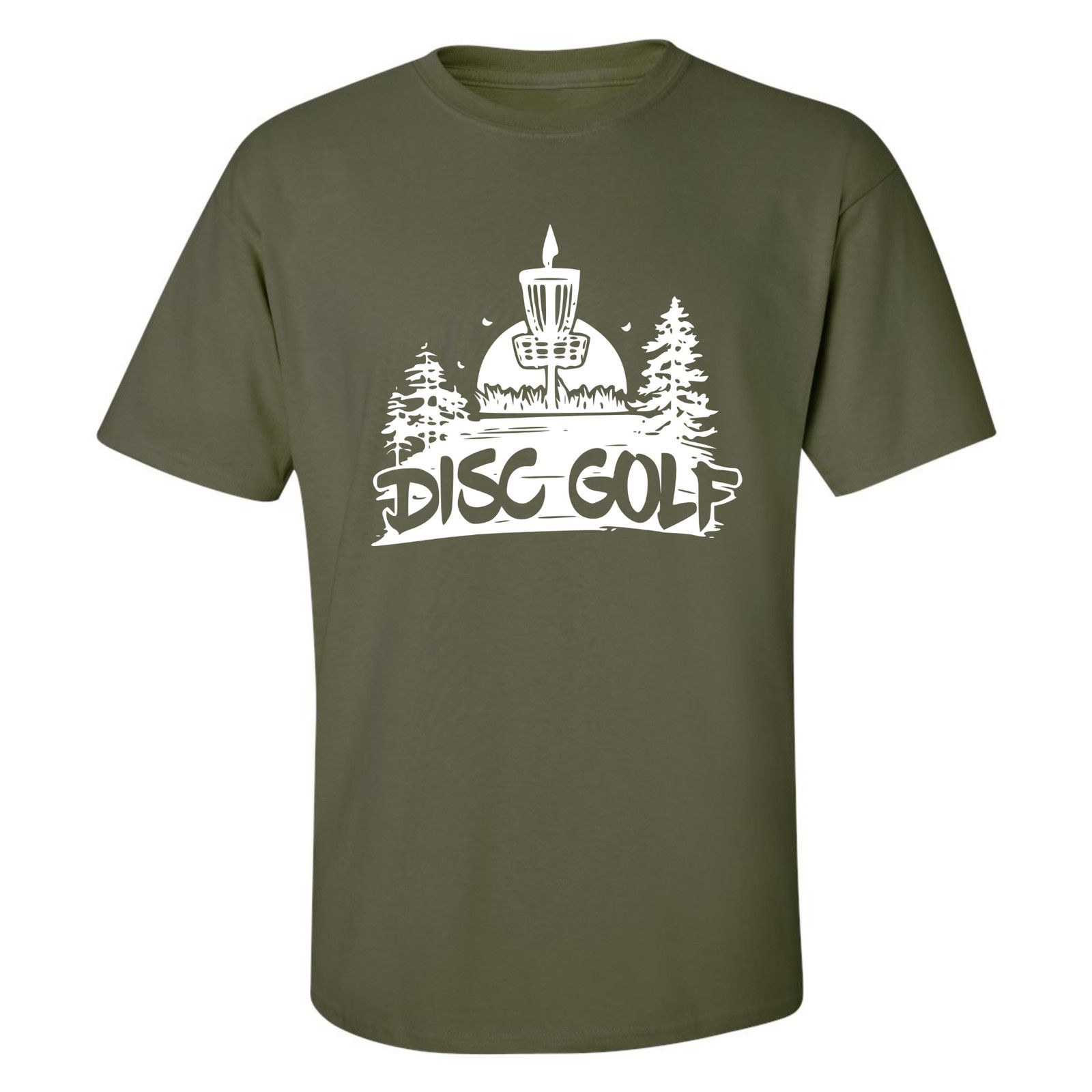 Gildan Disc Golf T Shirt DISCGOLF SUNSET Discgolfer Shirt Size US XL / EU 56 / 4 - 8 Thumbnail