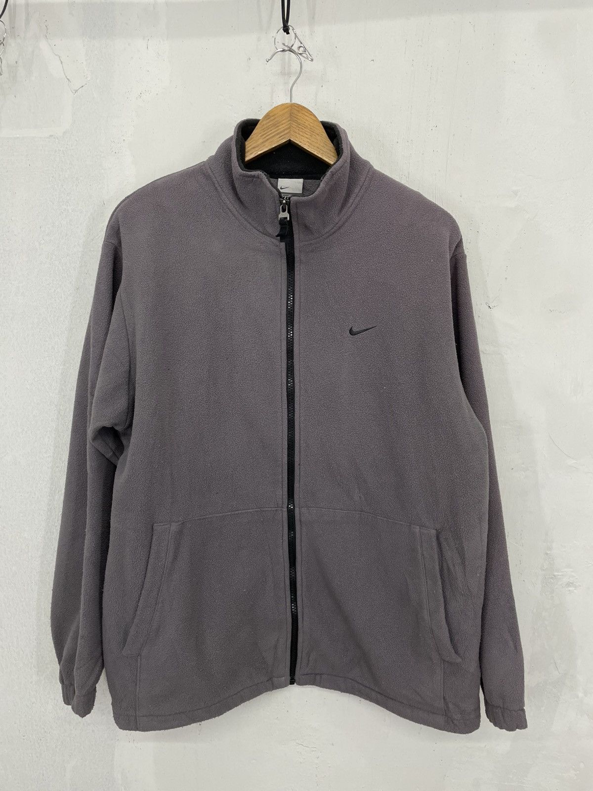 Nike × Vintage Nike Tech Small Logo Fleece Size US M / EU 48-50 / 2 - 1 Thumbnail