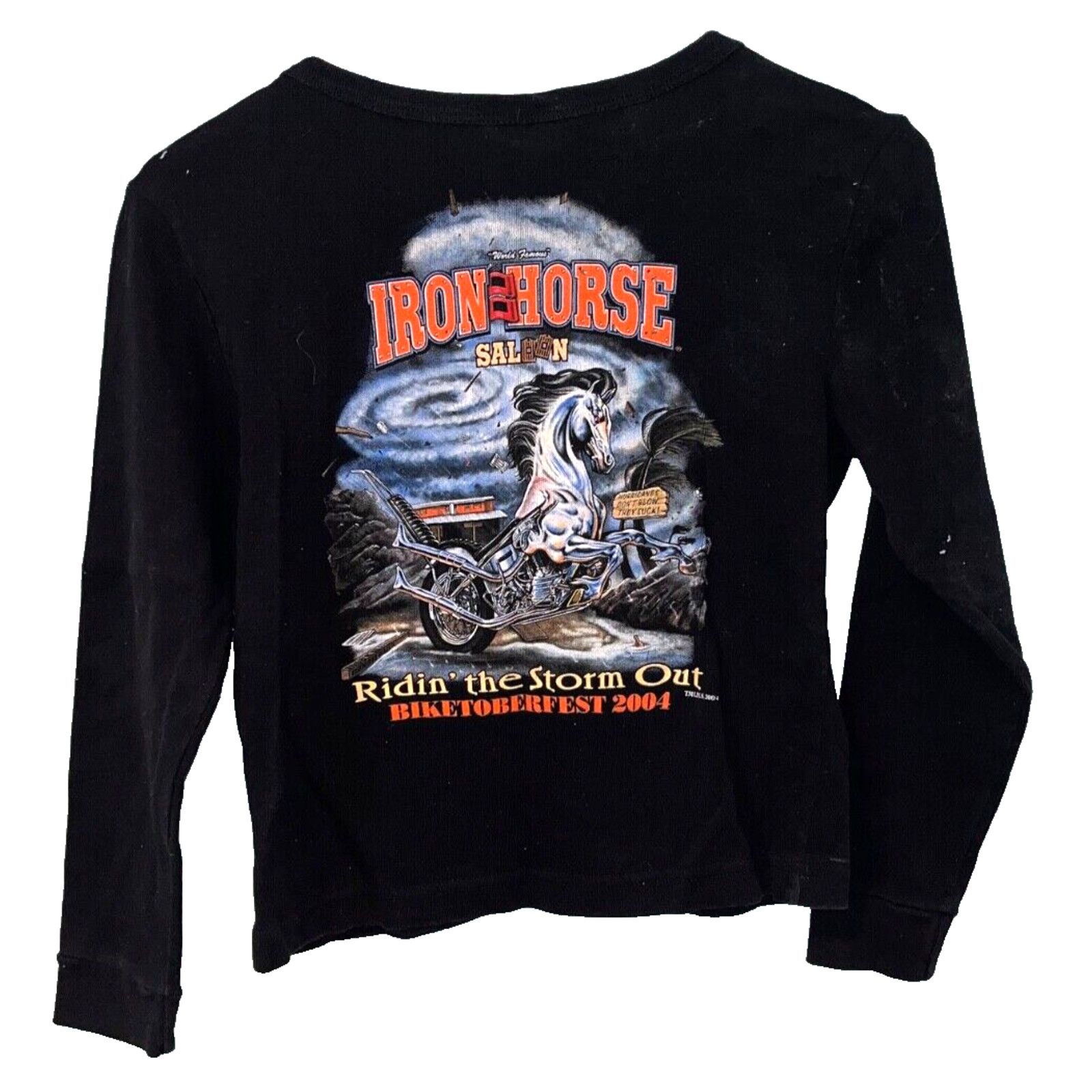 Other Iron Horse Saloon 2004 Biketoberfest Women's Sz. M Henley Size M / US 6-8 / IT 42-44 - 1 Thumbnail